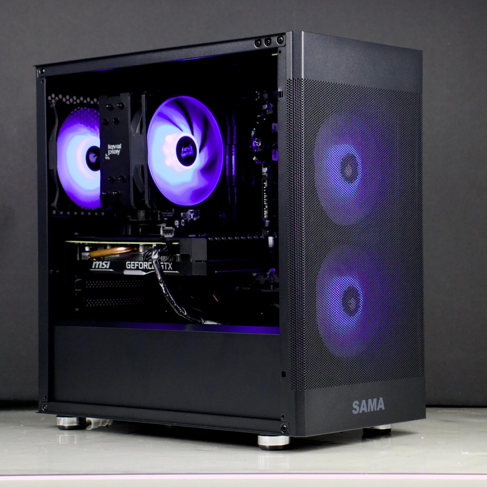 ⚫Powerful Value Gaming PC – Ryzen 7, GTX 1660 Super, 16GB Ram, 500GB SSD - RGB/WiFi/BlueTooth⚫