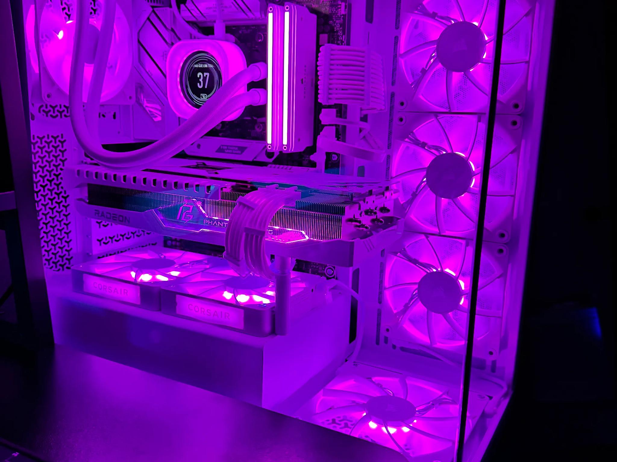 4K | 7800X3D - Frosted Powerhouse *No GPU*