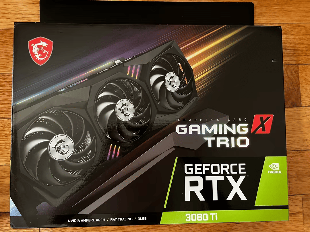 GeForce RTX™ 3080 Ti GAMING X TRIO 12G OPEN BOX