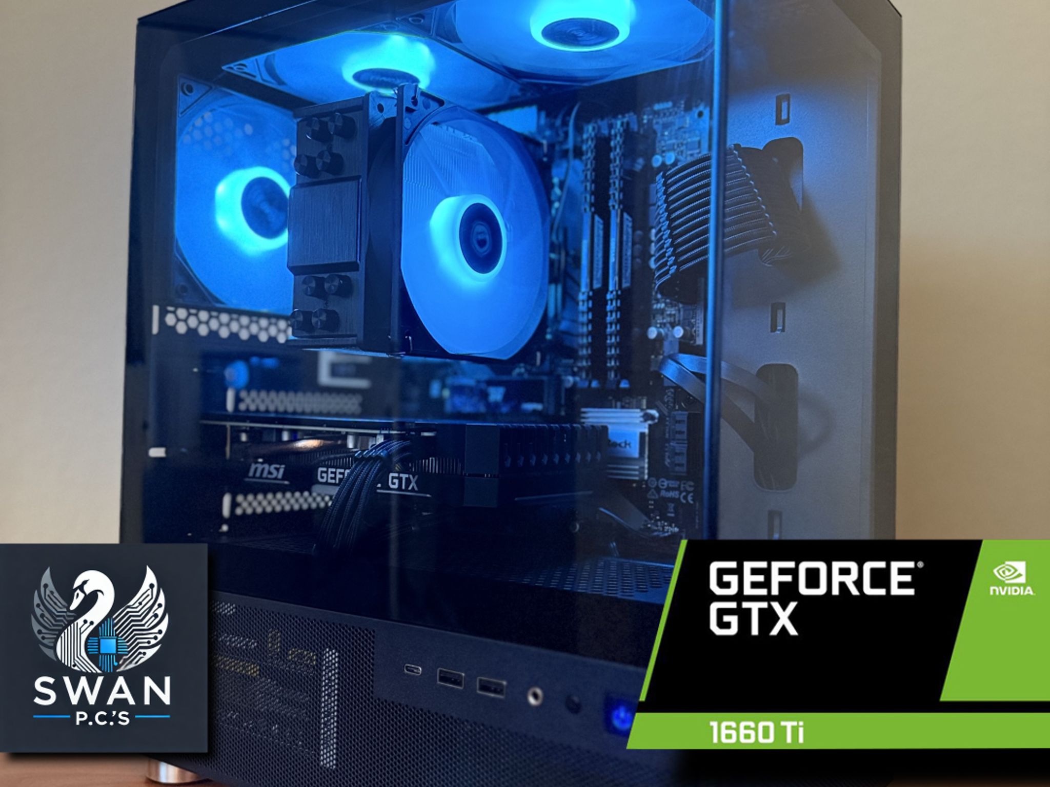 Great Value Gaming PC | GTX 1660 Ti | WIFI | Ryzen 5 | 1 TB NVME SSD | RGB | 16 GB RAM | Win 10