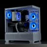 Powerful White Gaming PC – RTX 5060, Ryzen 5 5600X, 32GB, 1TB SSD - RGB, WiFi, BlueTooth