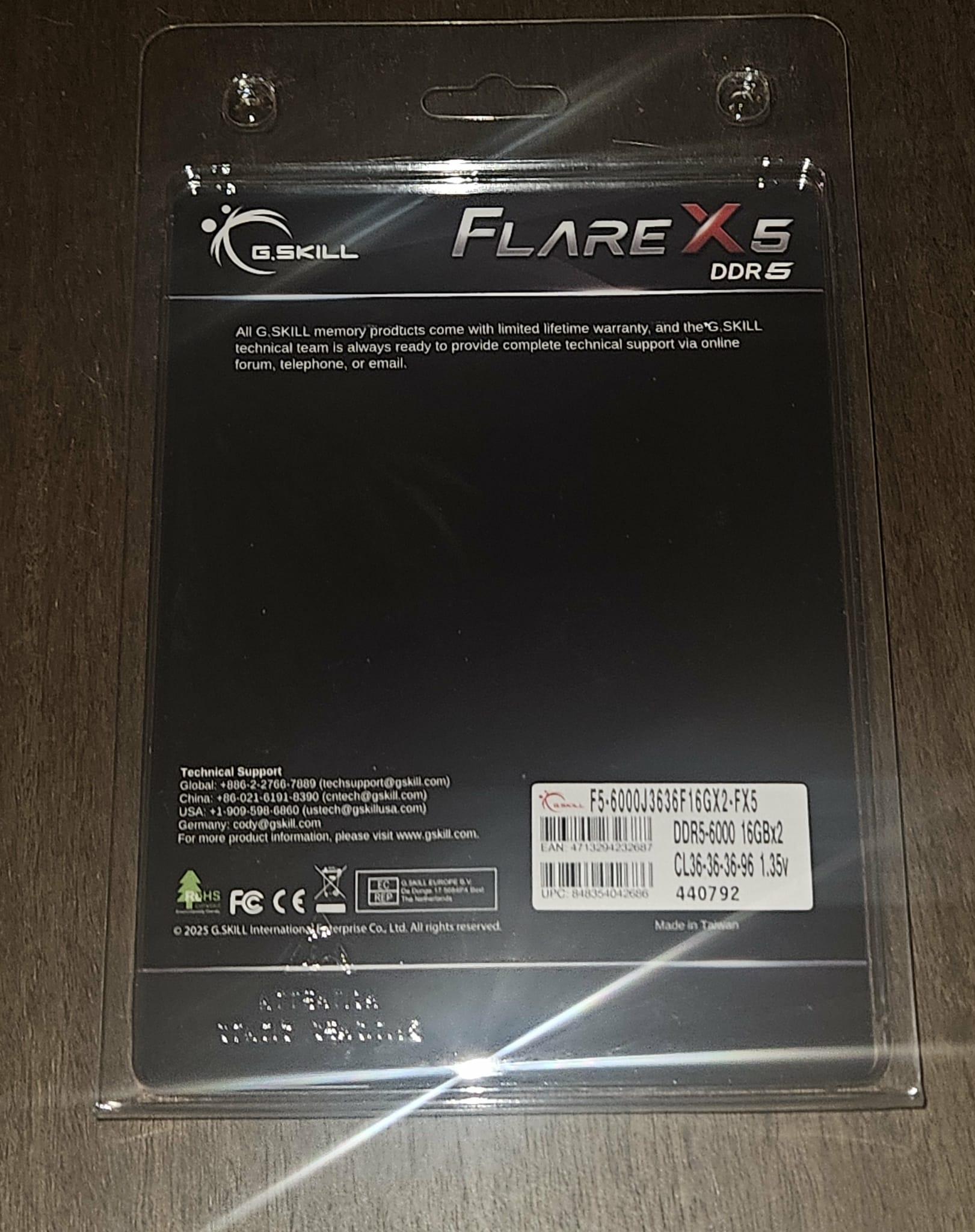 G. Skill Flare X5 32GB (16GBx2) *NIB*
