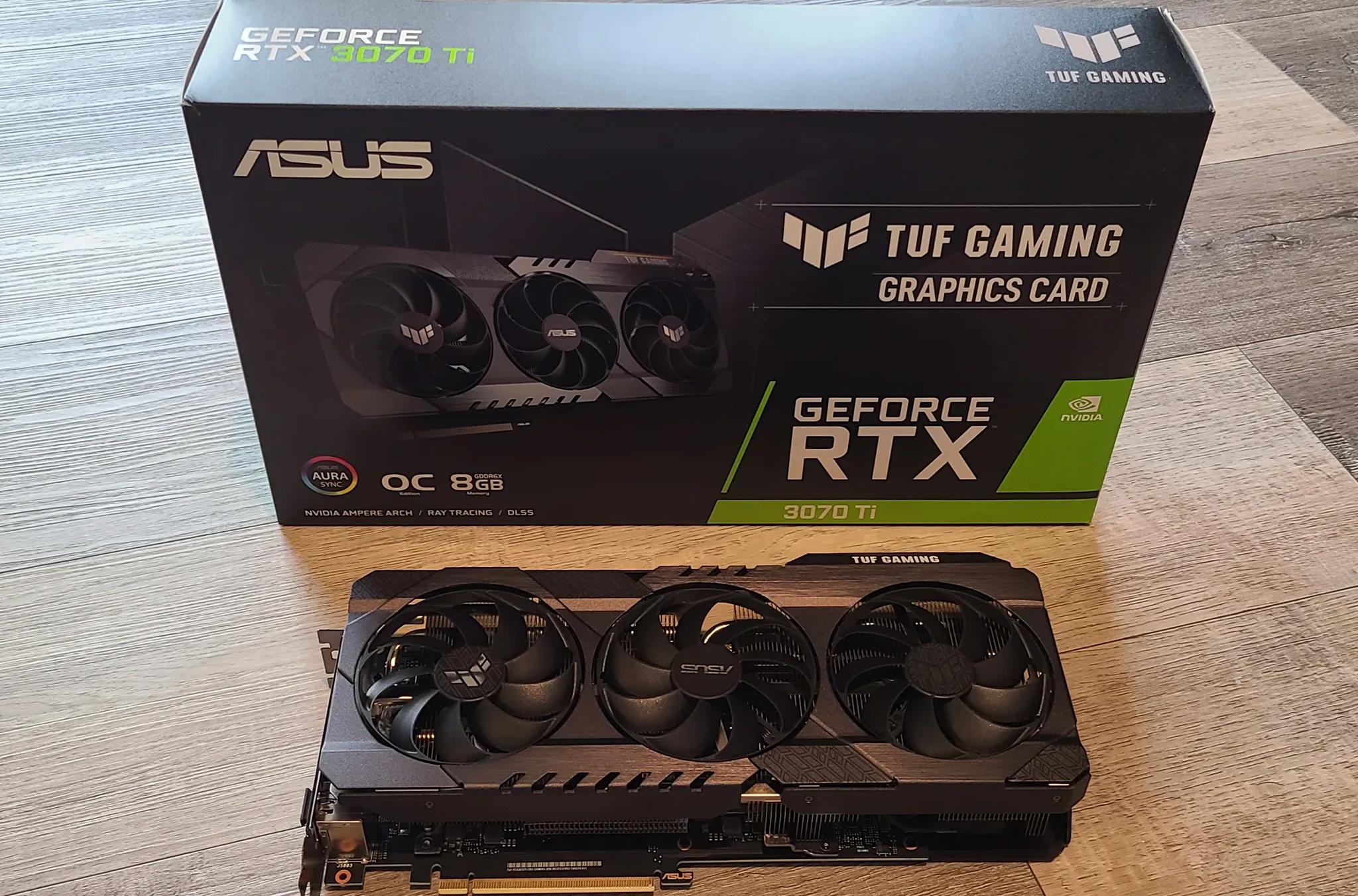 Asus Geforce RTX 3070TI 8Gb Tuf
