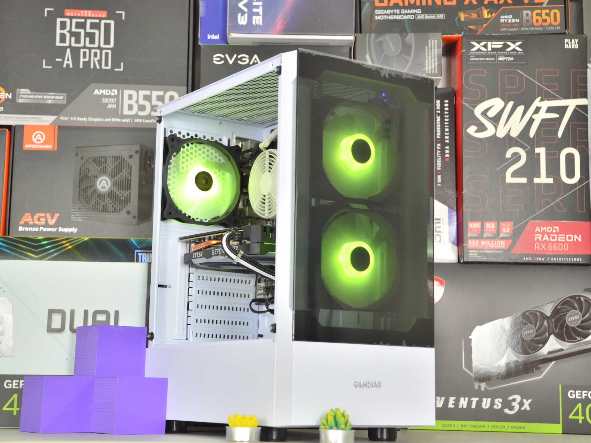 ⚫🧊| GTX 1660 Ti 6GB | INTEL i7-7700 | 16GB DDR4 RAM | 512GB SATA SSD | Black Ice |