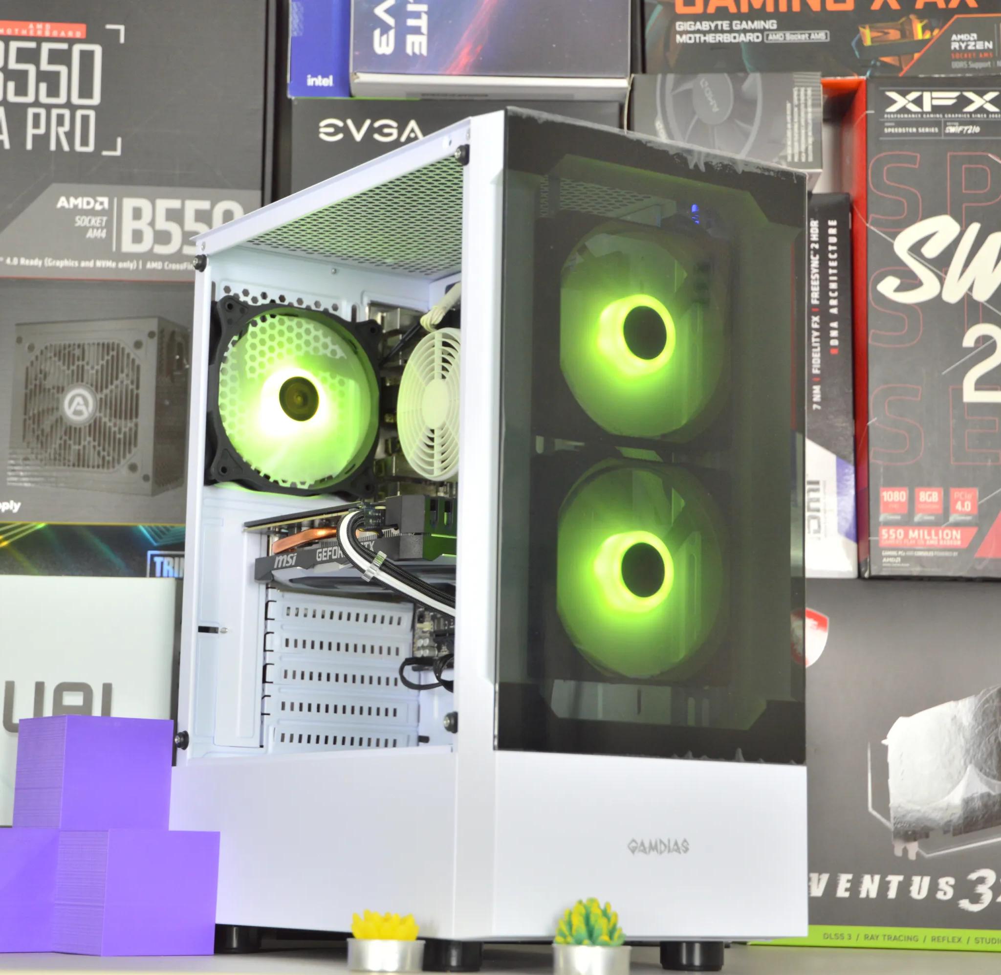 ⚫🧊| GTX 1660 Ti 6GB | INTEL i7-7700 | 16GB DDR4 RAM | 512GB SATA SSD | Black Ice |