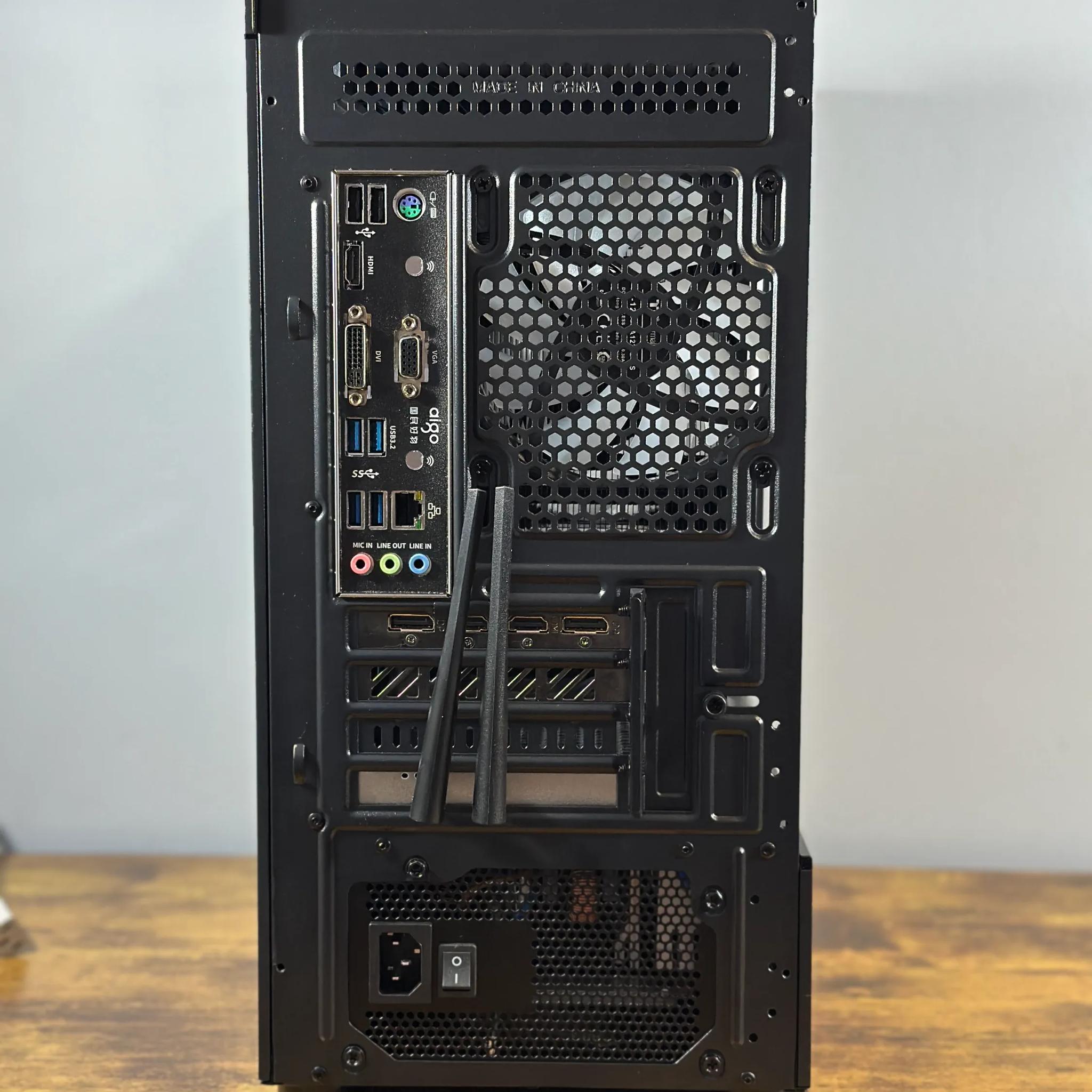 RTX 4060 | Intel i5 12400F | 32GB DDR4 | 1TB NVME | Windows 11 | WIFI + BT | Custom Gaming PC