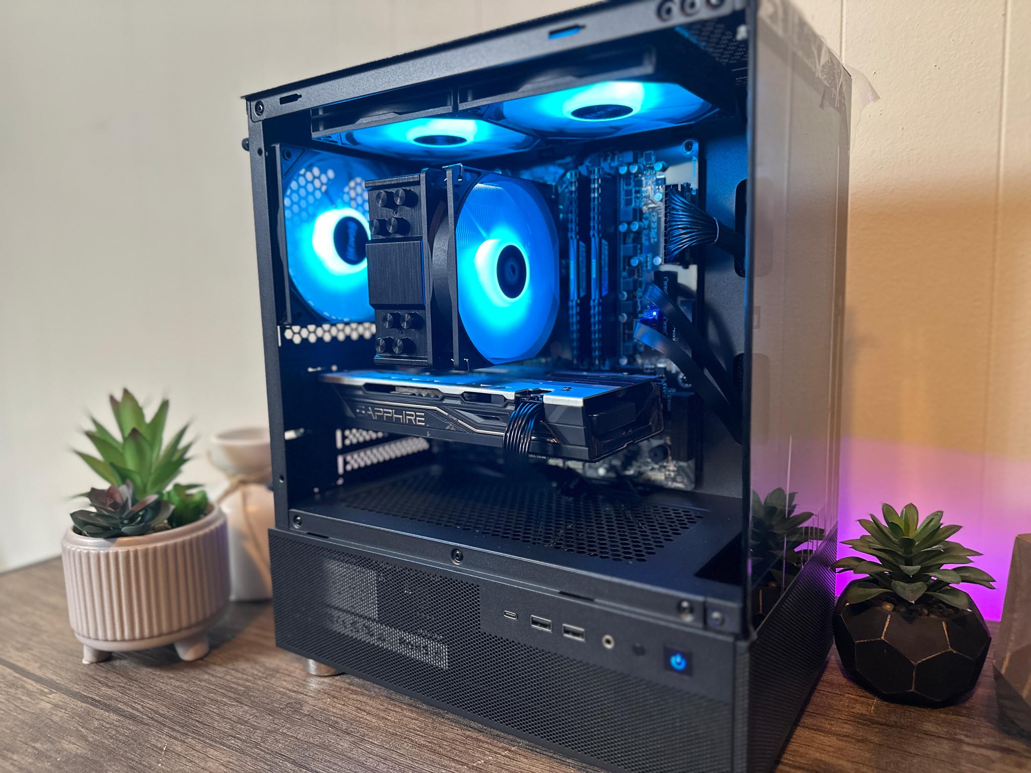 🤖Gaming PC! Intel i5 7600, RX580 8GB, 16gb DDR4, 512GB SSD! FULL ARGB!