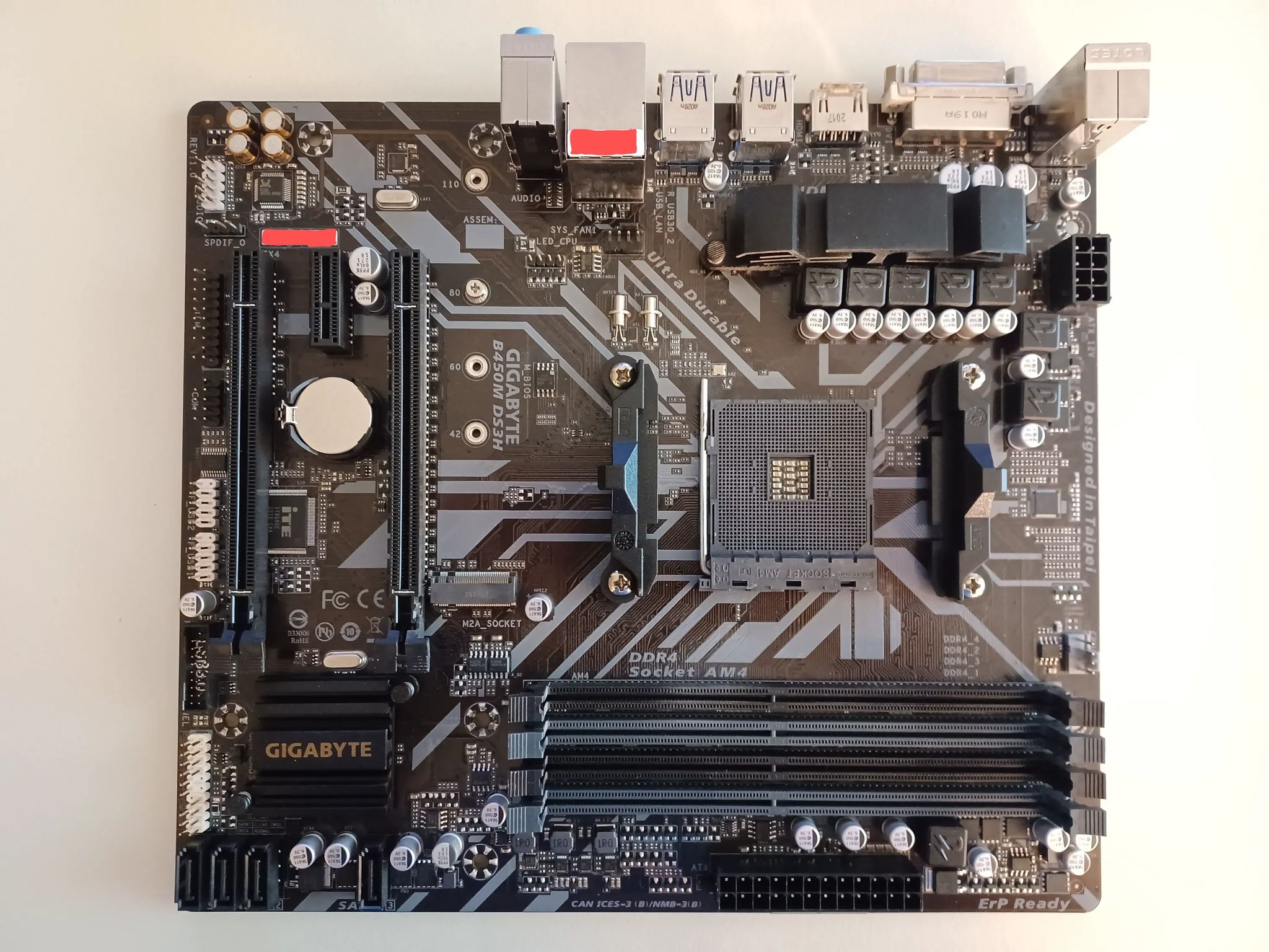 [As-Is] Gigabyte B450M DS3H Rev. 1.0