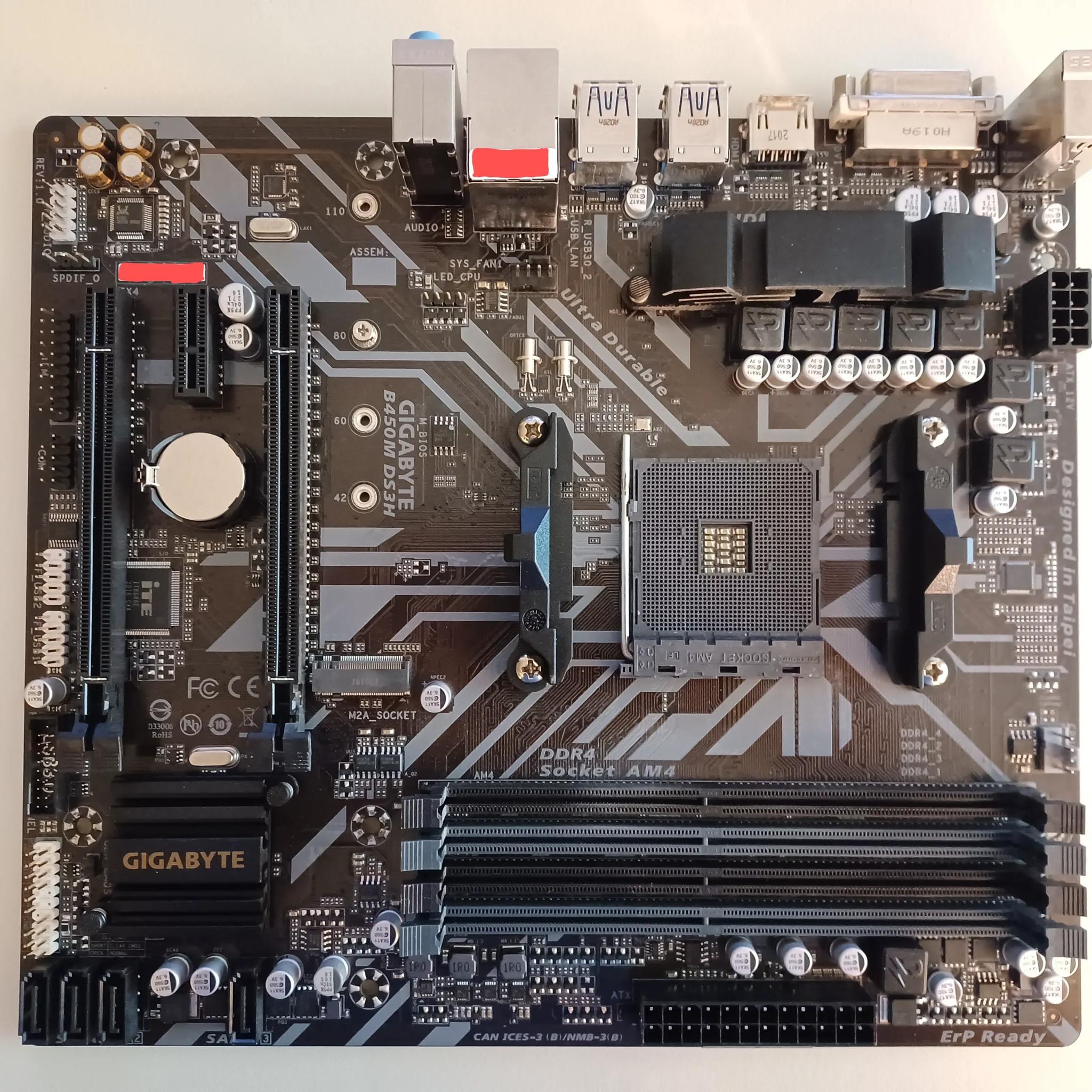 [As-Is] Gigabyte B450M DS3H Rev. 1.0