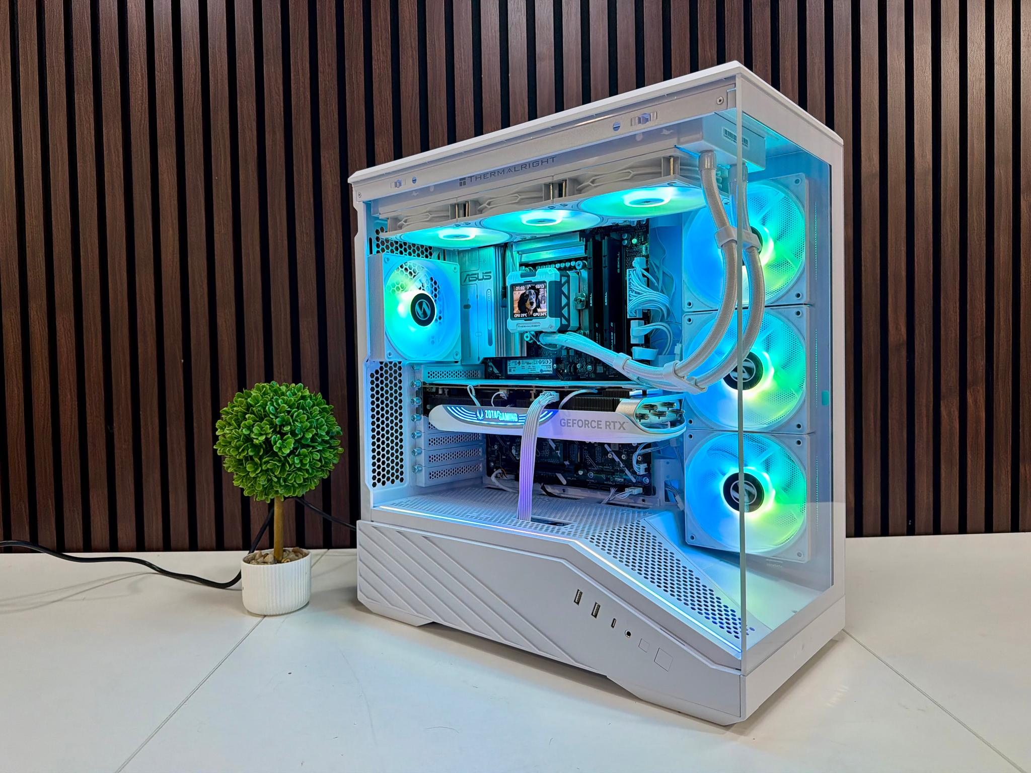 RTX 4080 | Intel Ultra 9 285k | 32GB DDR5 | 2TB M.2 | 1000 Watt Gold PSU | LCD AIO
