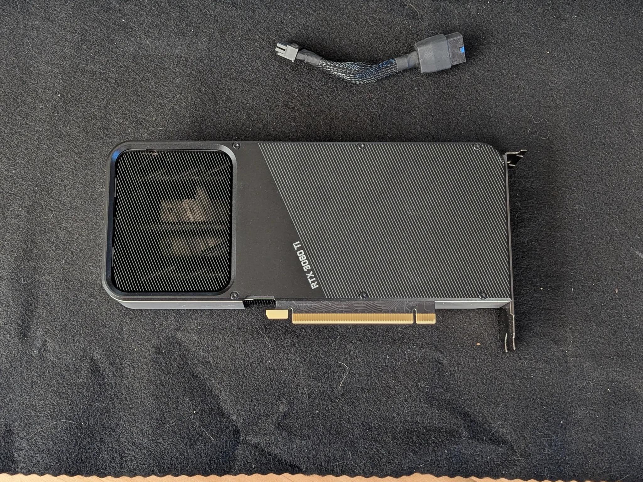 🖤 NVIDIA RTX 3060 Ti Founders Edition – Sleek, Efficient & Powerful | Adapter Included ⚡