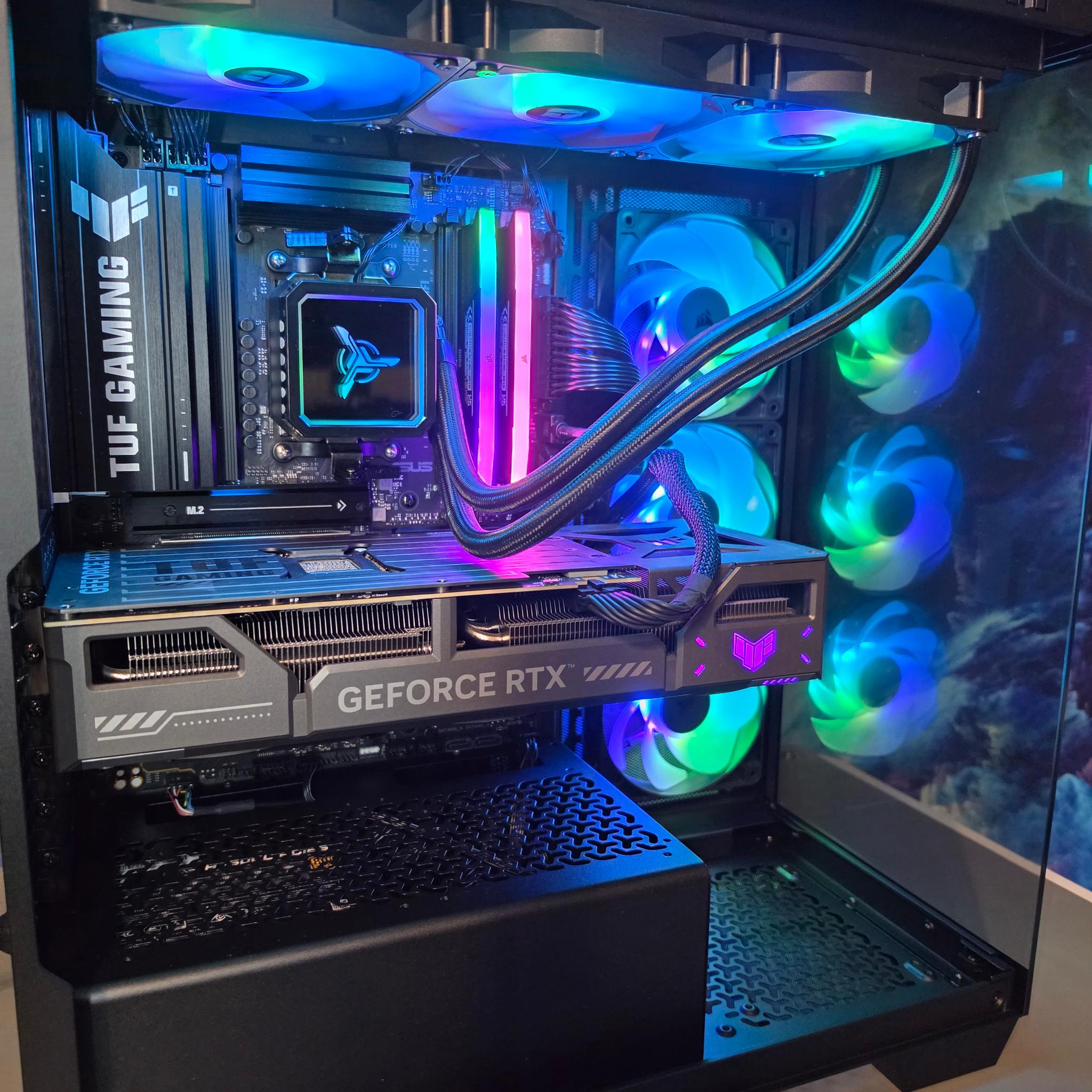 ASUS TUF RTX 5070 12GB + Ryzen 9700x PC Build #62