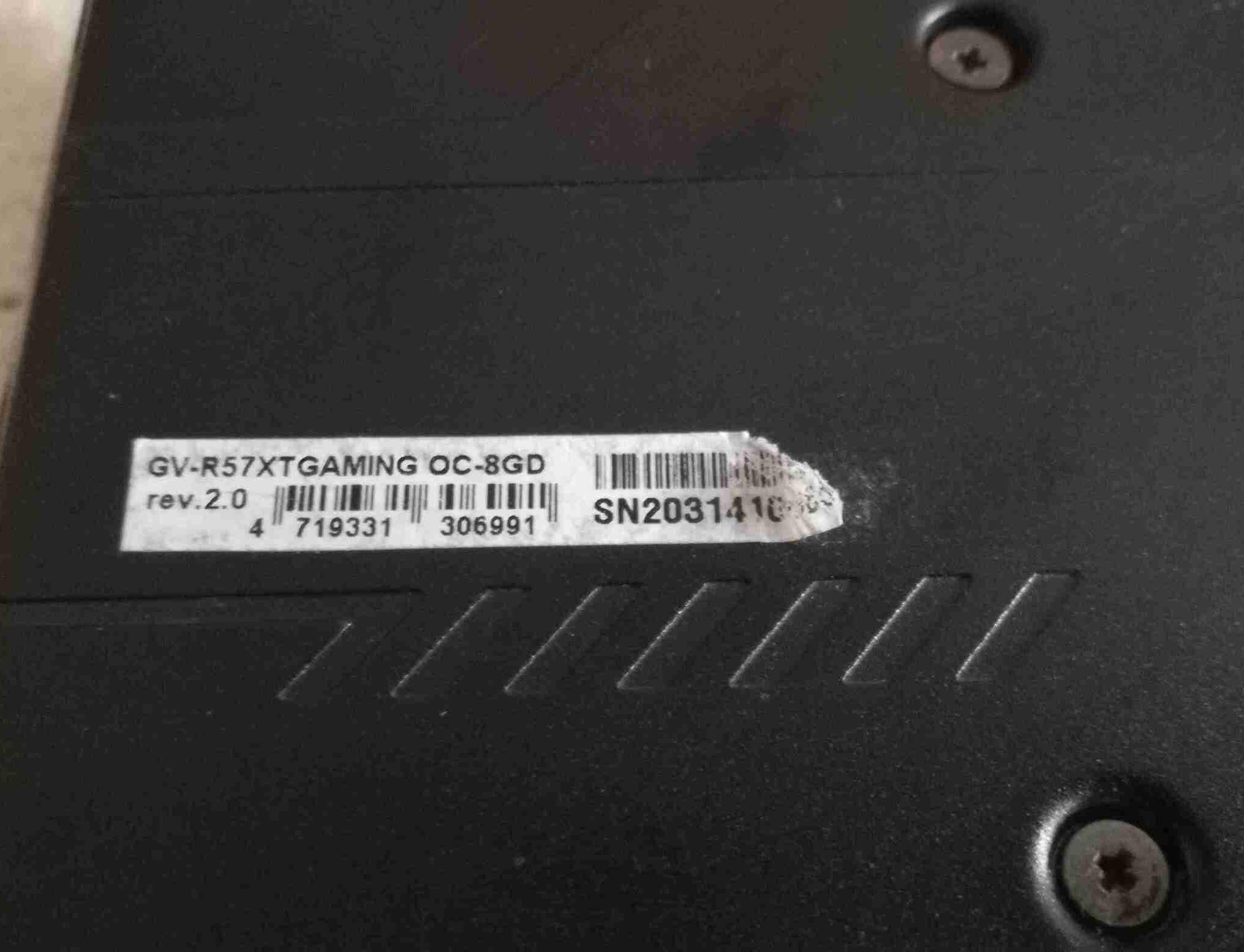 Gigabyte 5700XT 8GB