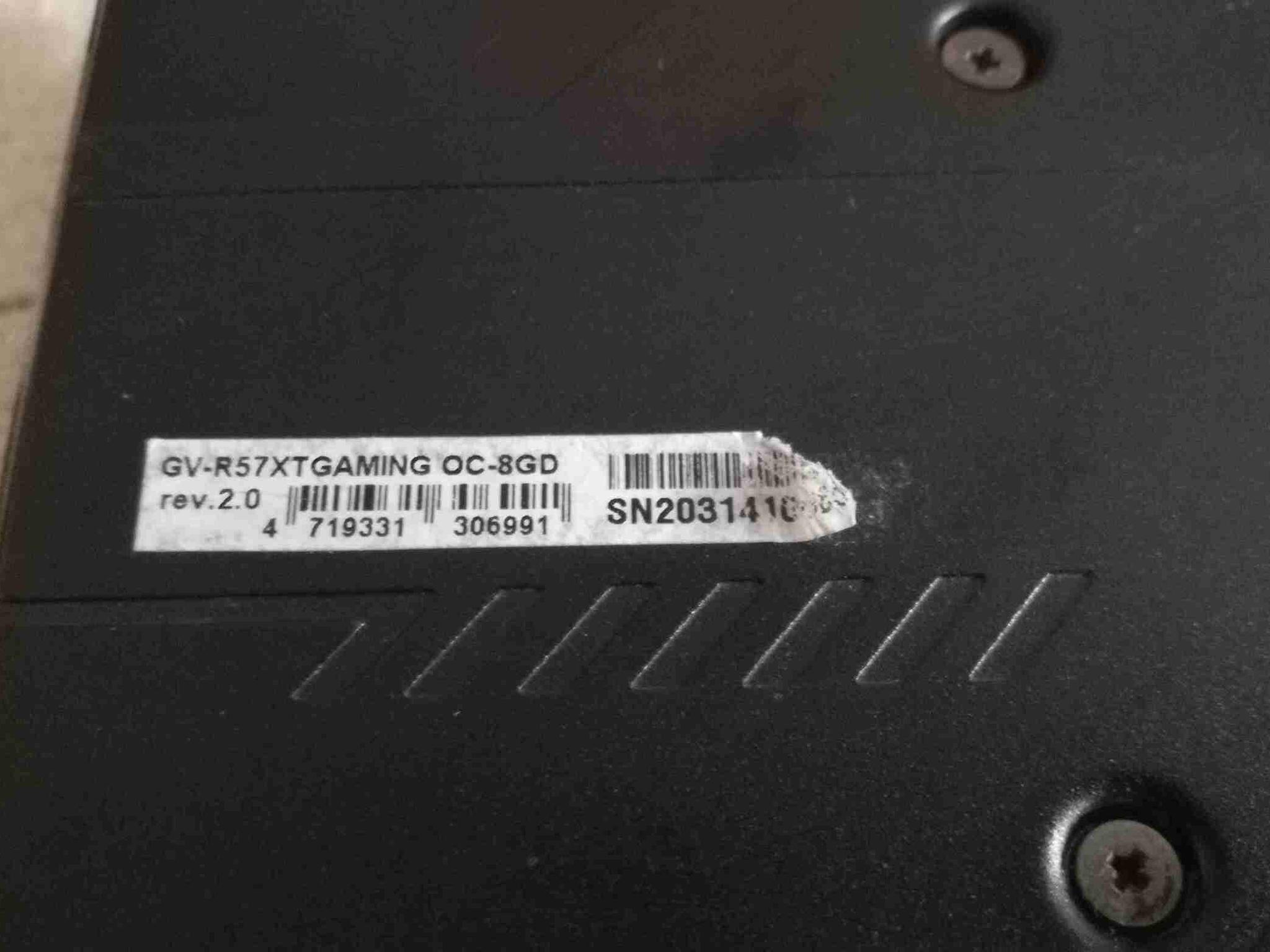 Gigabyte 5700XT 8GB
