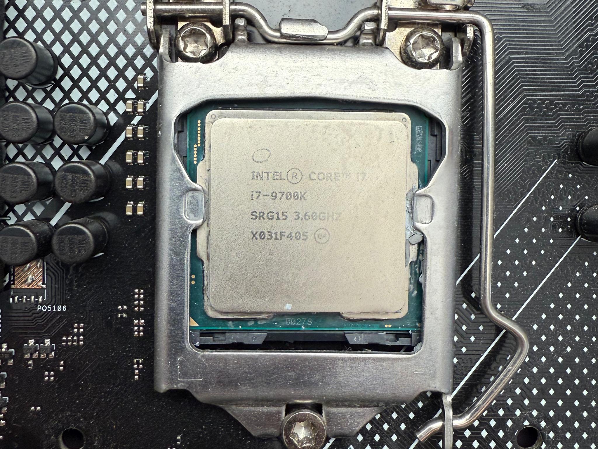 Motherboard and CPU (I7 9700K & Asus Prime Z390)