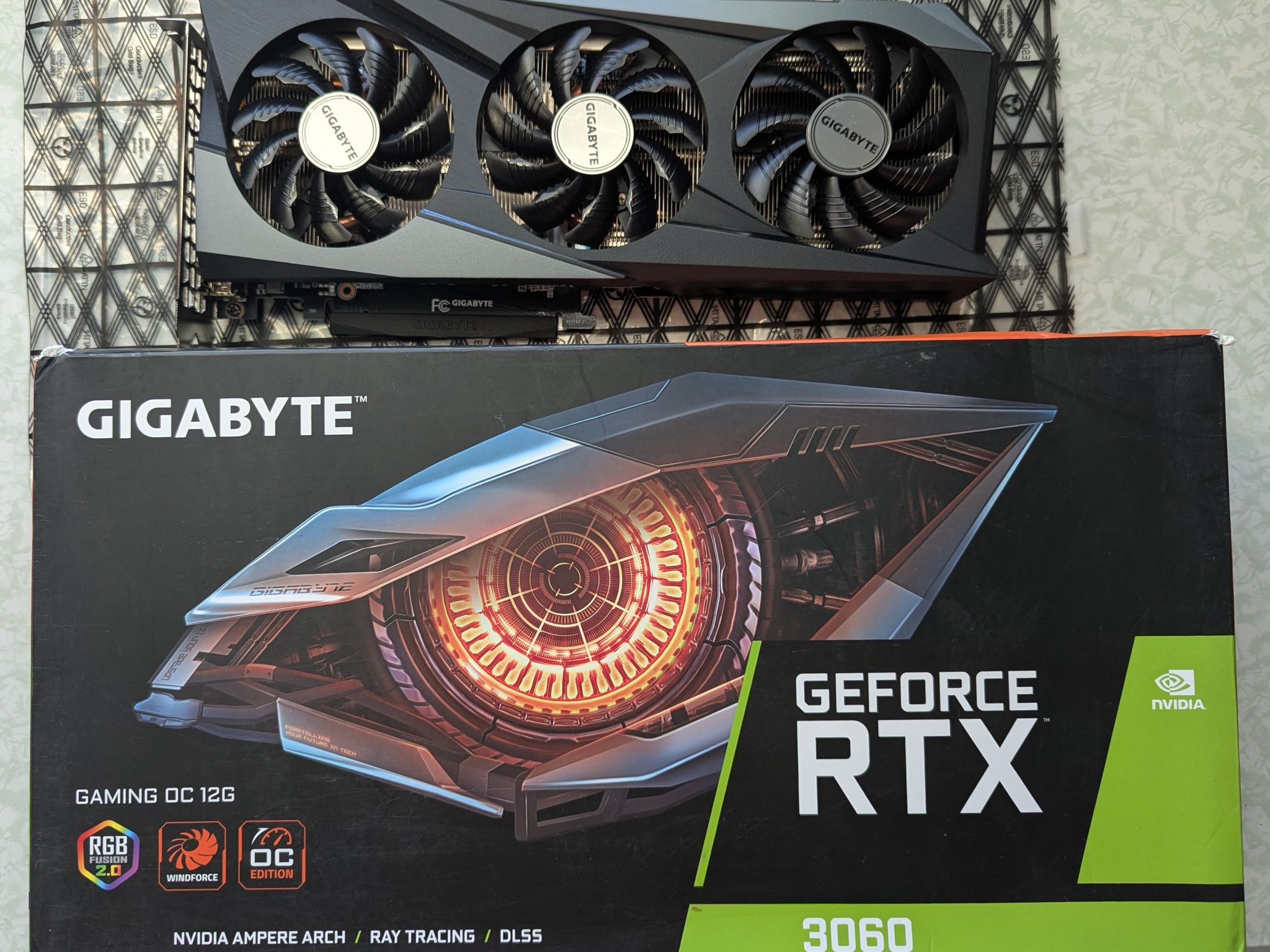 GIGABYTE GeForce RTX 3060 Gaming OC 12GB Graphics Card Open Box