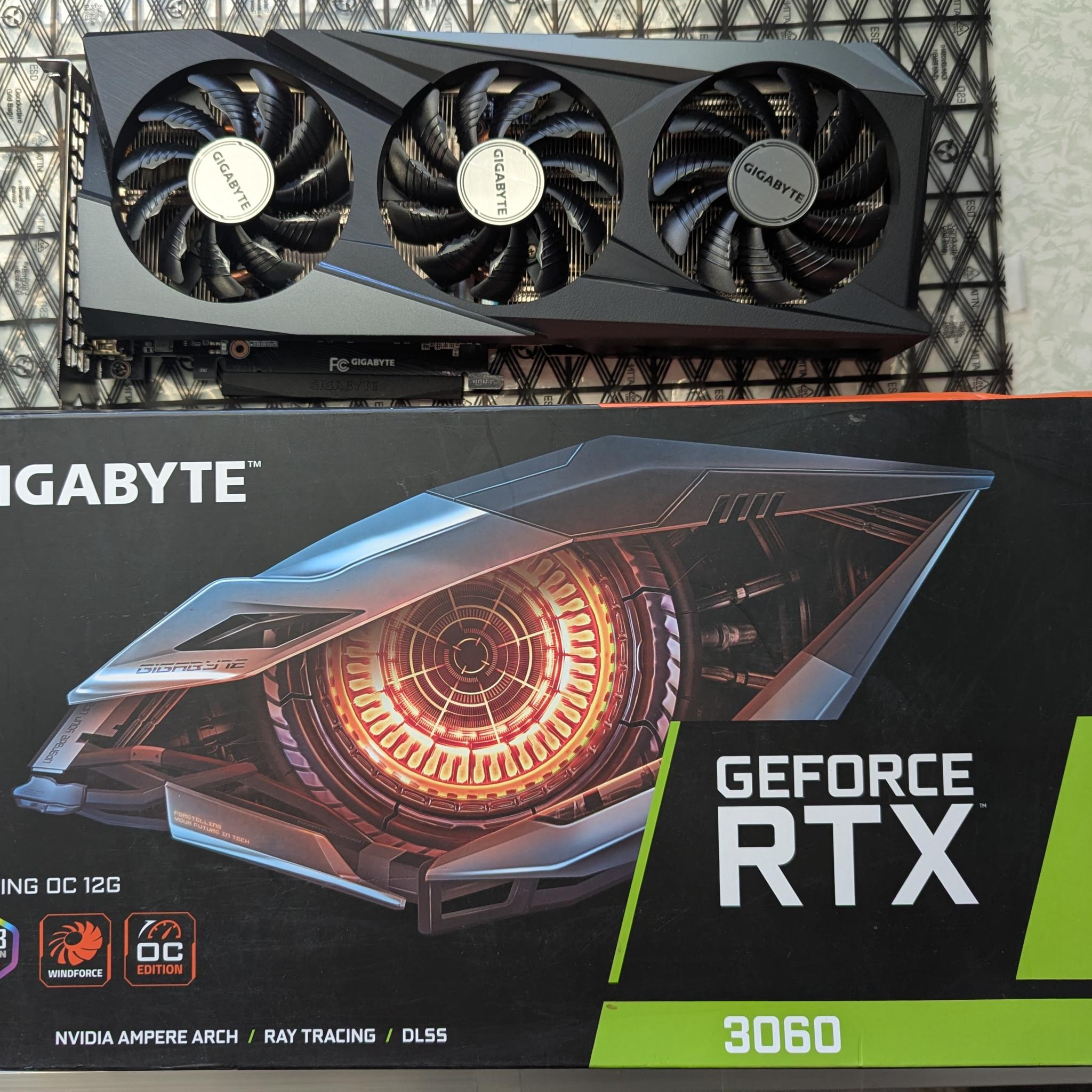 GIGABYTE GeForce RTX 3060 Gaming OC 12GB Graphics Card Open Box
