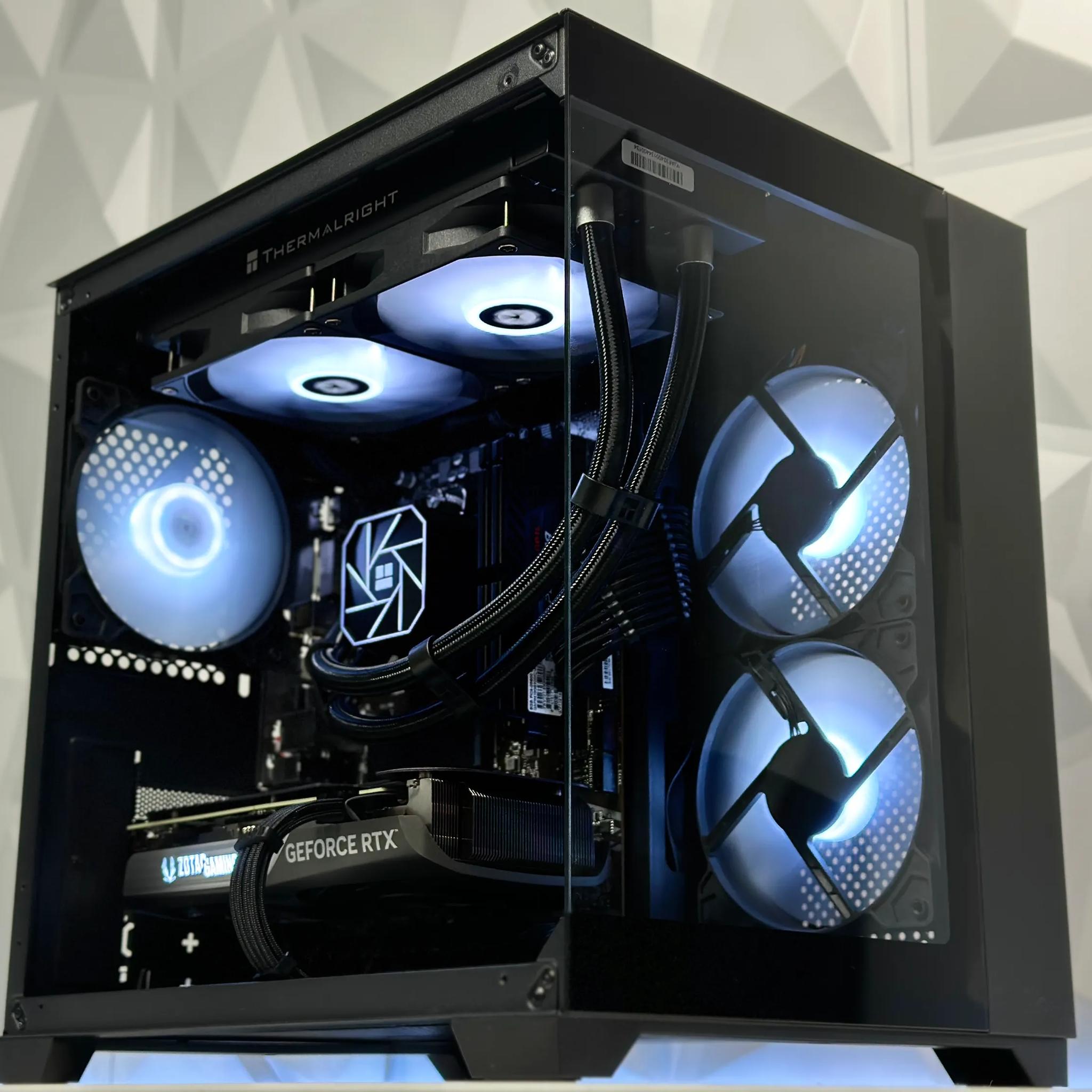 🤟🏻🕸️🕷️Spider|| ||Liquid Cooled Gaming PC🕸️Nvidia RTX 4070 12GB🕸️Intel  12600KF 🕸️32GB DDR4