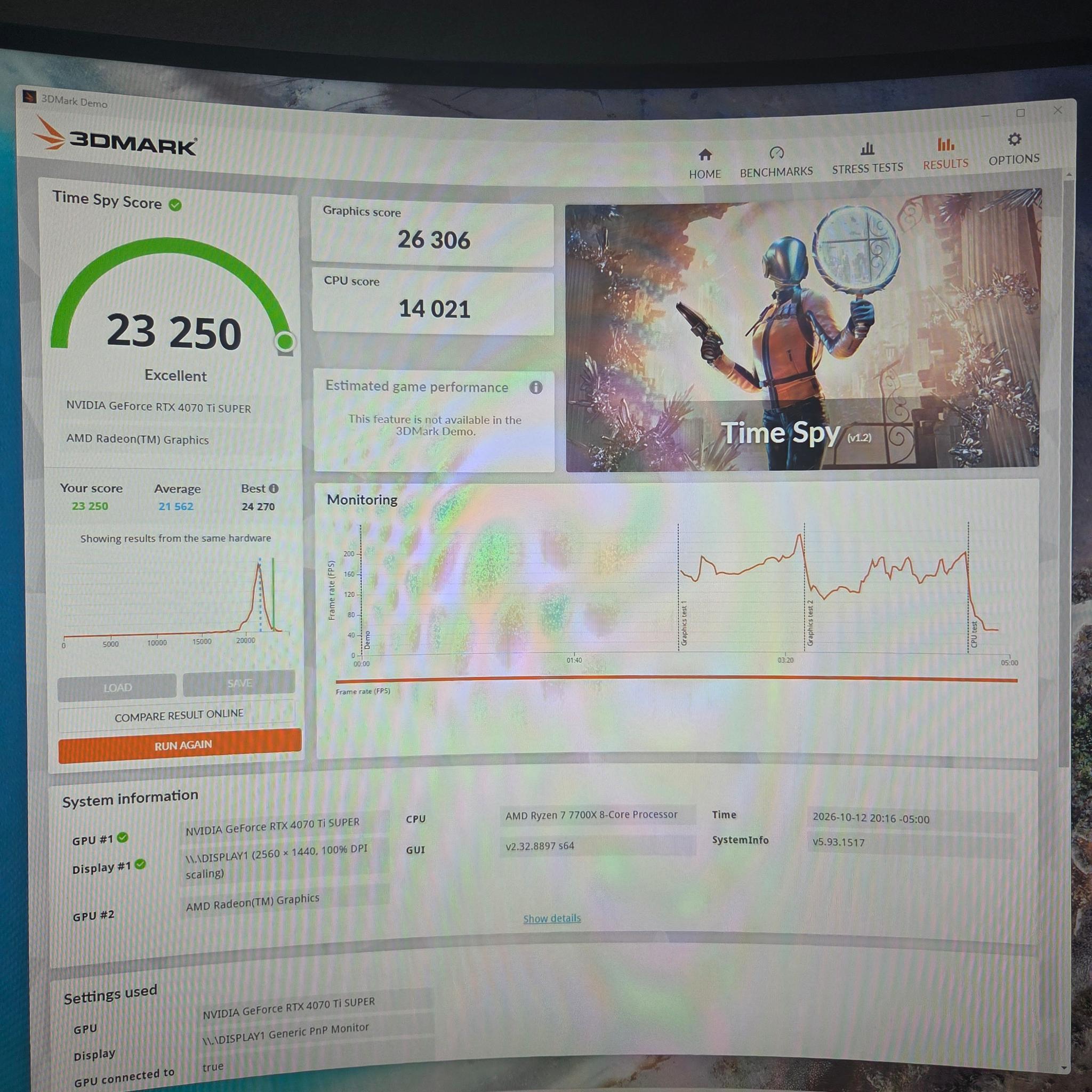 GeForce RTX 4070 Ti Super Custom Gaming PC - Ryzen 7 7700X, 1TB NVMe SSD
