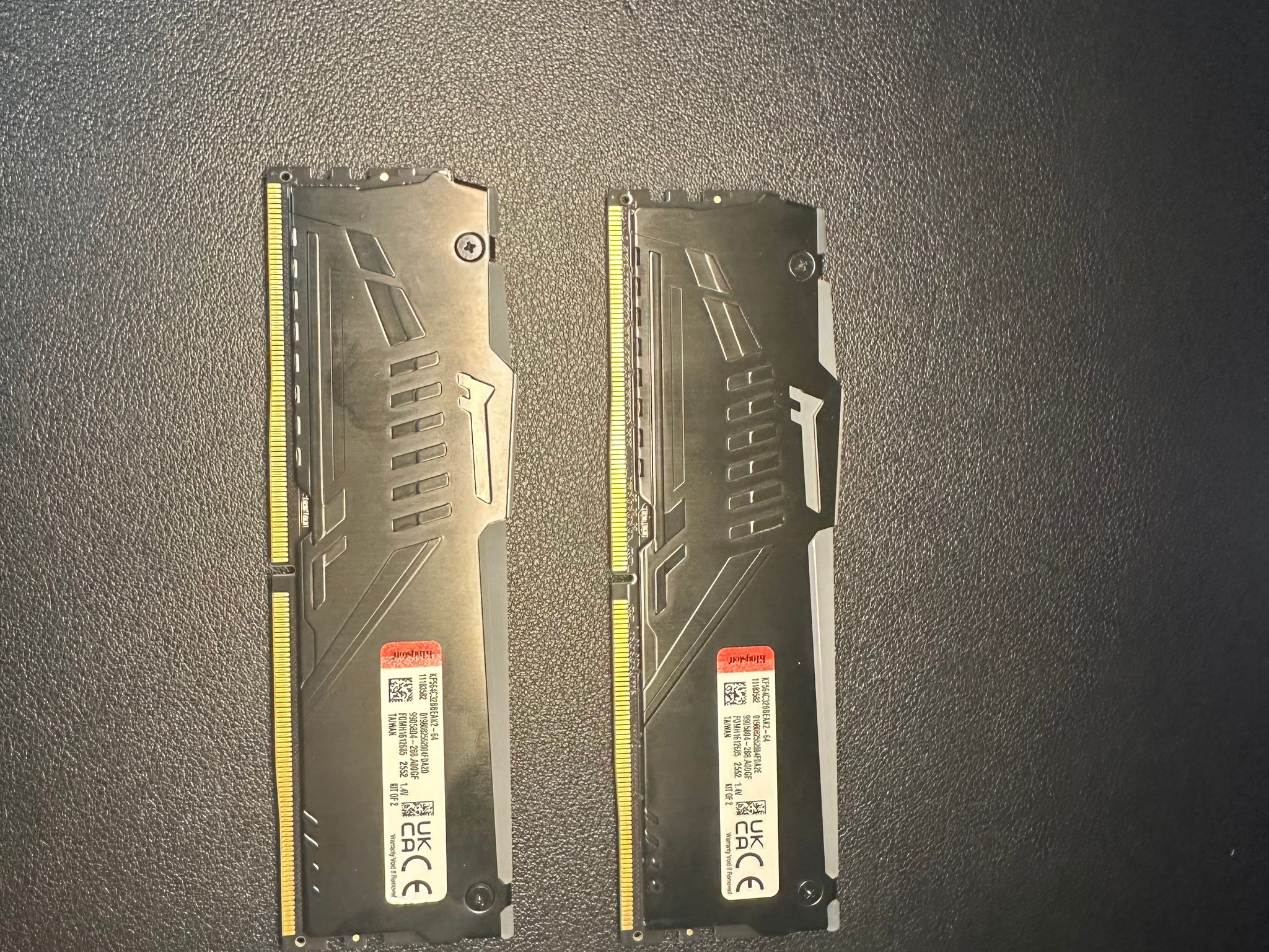 Kingston Fury RGB DDR5 Ram 6400 MT/s @ Cl 32