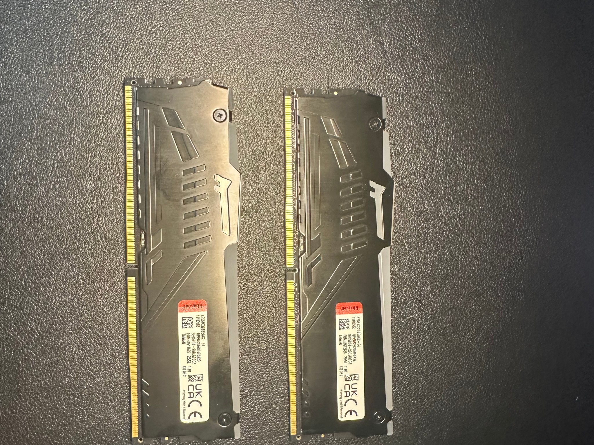 Kingston Fury RGB DDR5 Ram 6400 MT/s @ Cl 32