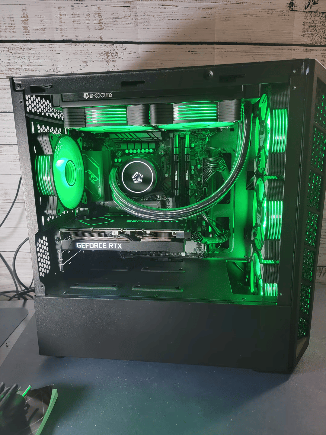 "MeisterBox" Watercooled Intel I5 12400 + RTX 3060ti Gaming PC