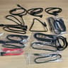 Lot of 17 Mixed SATA Cables