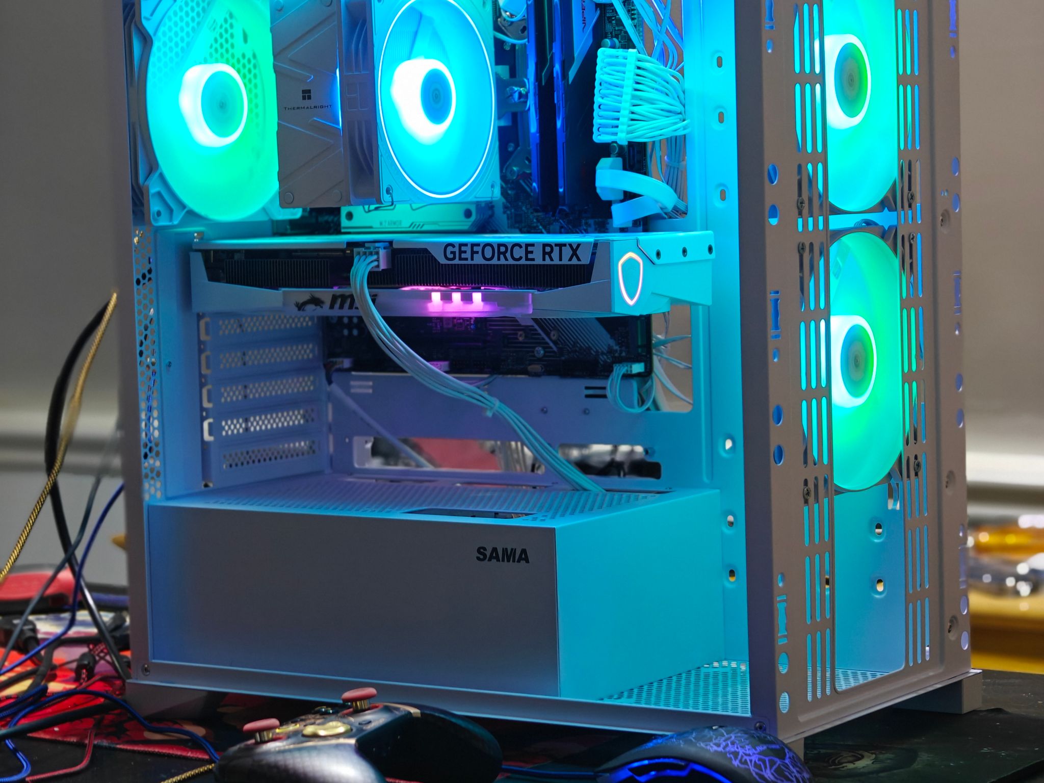 1440P GAMING PC|AMD RYZEN 5 7500F|MSI NVIDIA RTX 5060|32GB DDR5 6000|1TB NVME SSD|WINDOWS 11 PRO