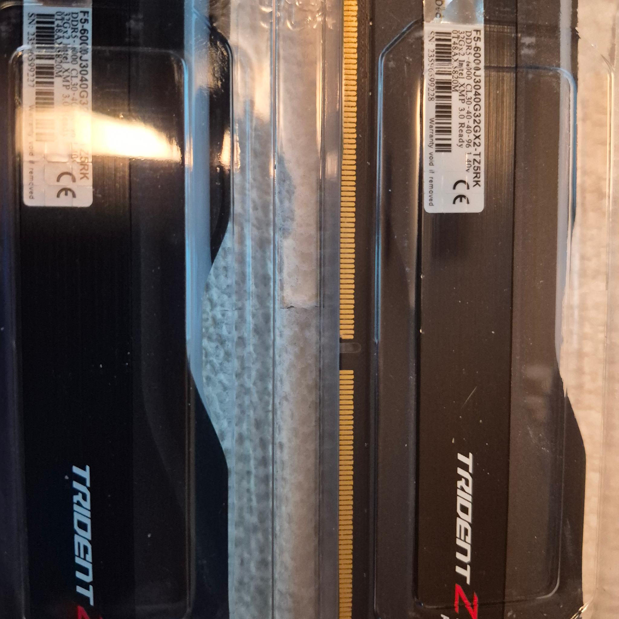 G Skill DDR5 Memory 64GB Intel XMP 3.0