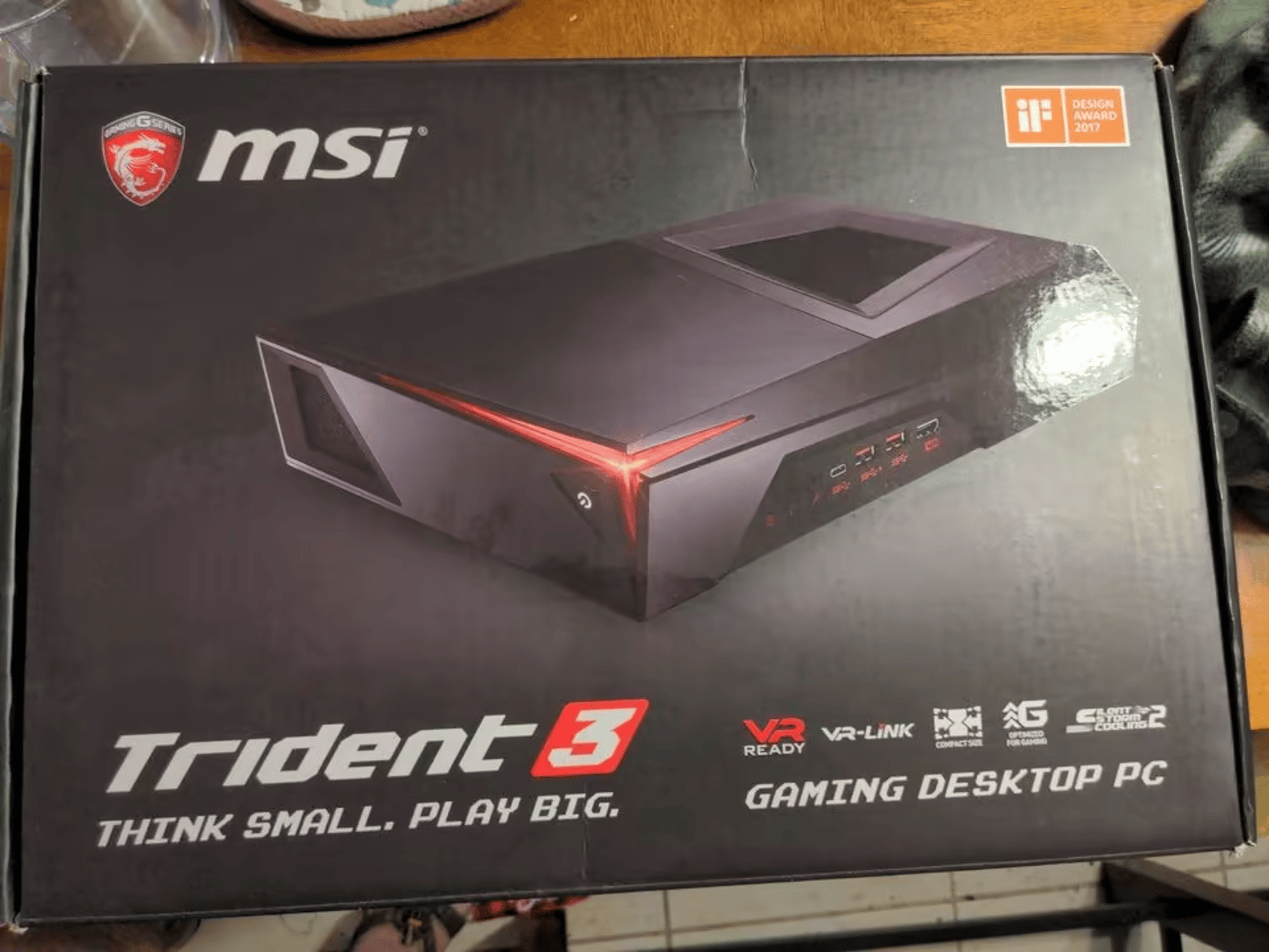 MSI Trident III Gaming PC, Intel Core i5 7400, GTX 1650 Super 4GB, 16GB RAM