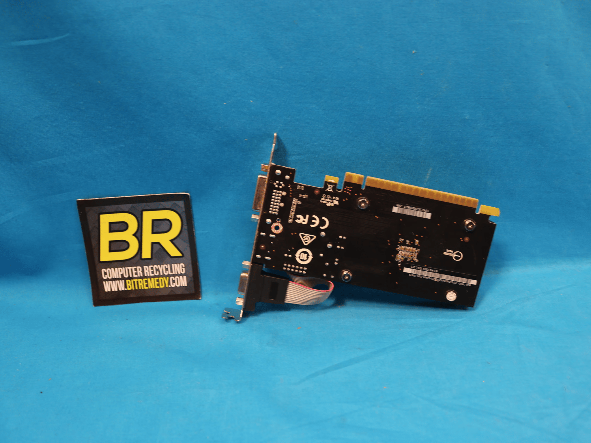 MSI NVIDIA GeForce GT 710 1 GB GDDR3 Low Profile Desktop GPU GT 710 1GD3H LP