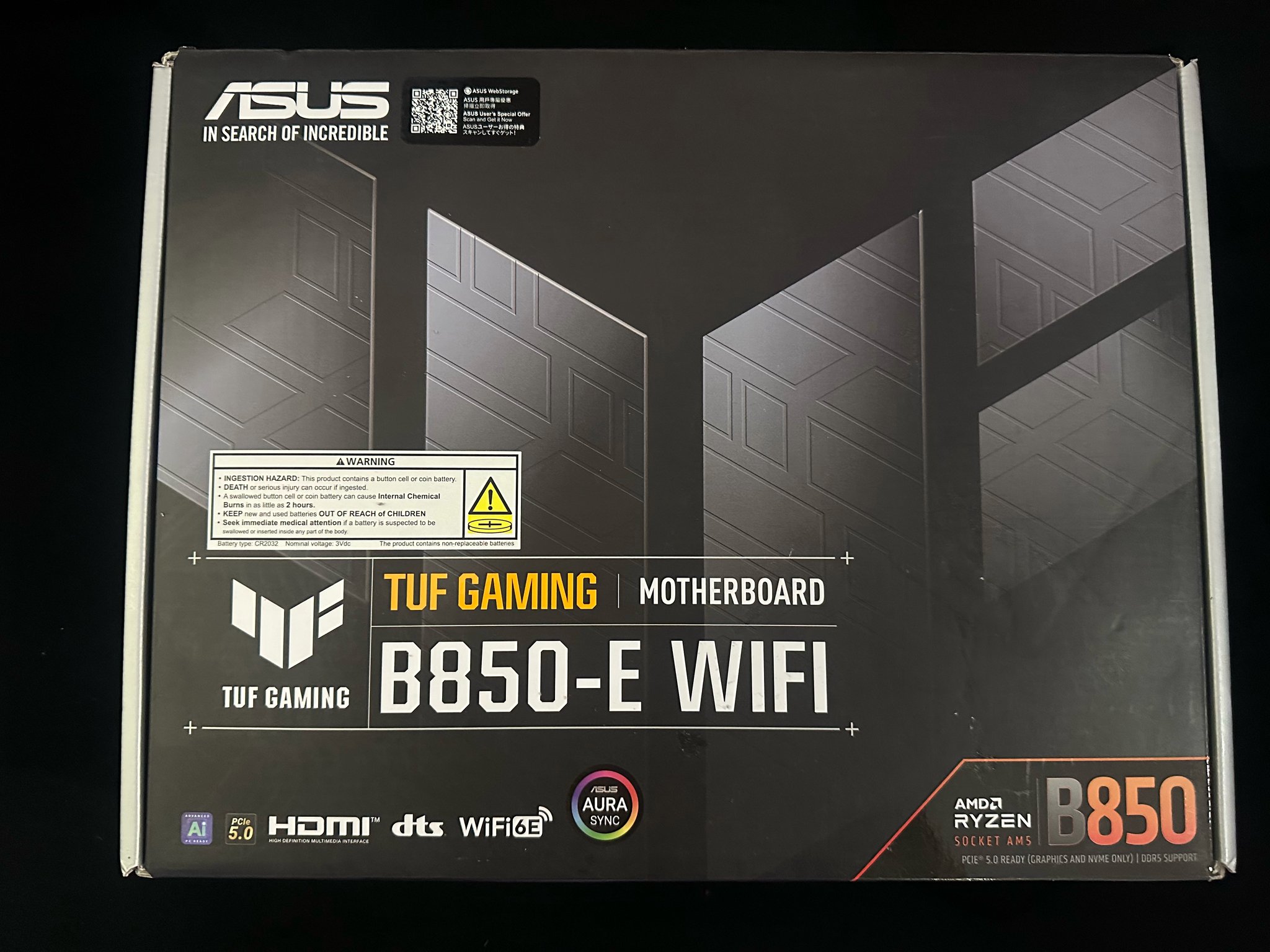 ASUS TUF GAMING B850-E WIFI