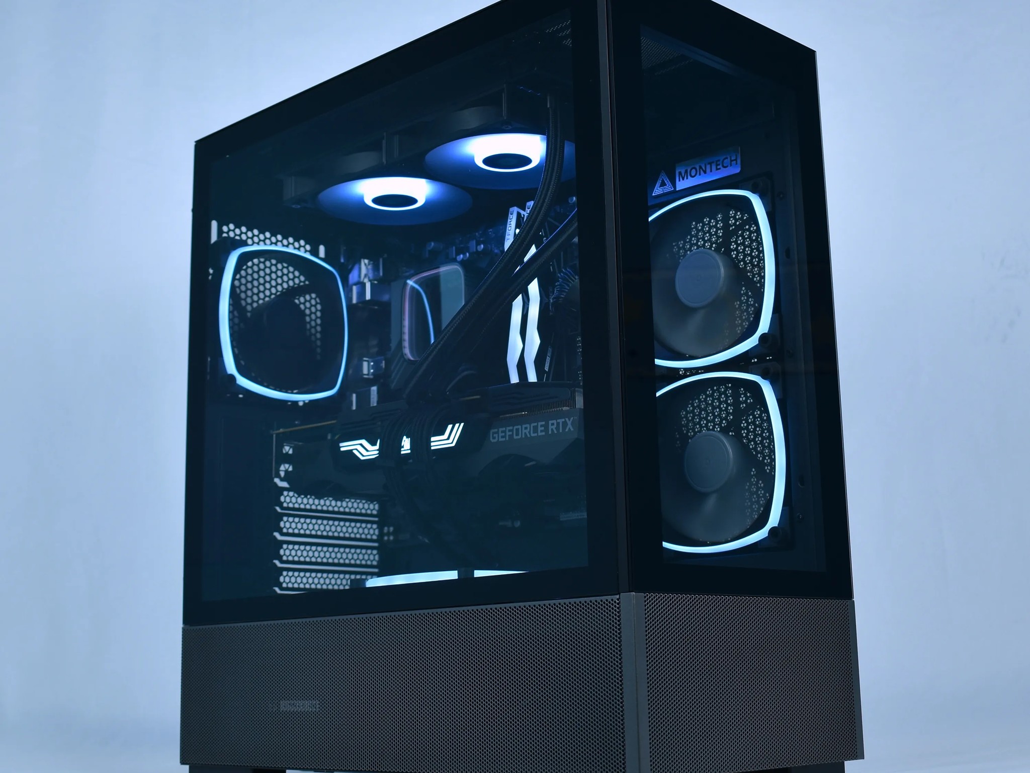 🦇DARK KNIGHT🦇 Ultimate 4k/1440p PC | Ryzen 7600x, RTX 3080, 32GB DDR5, 1TB NVME | Forge Custom PC