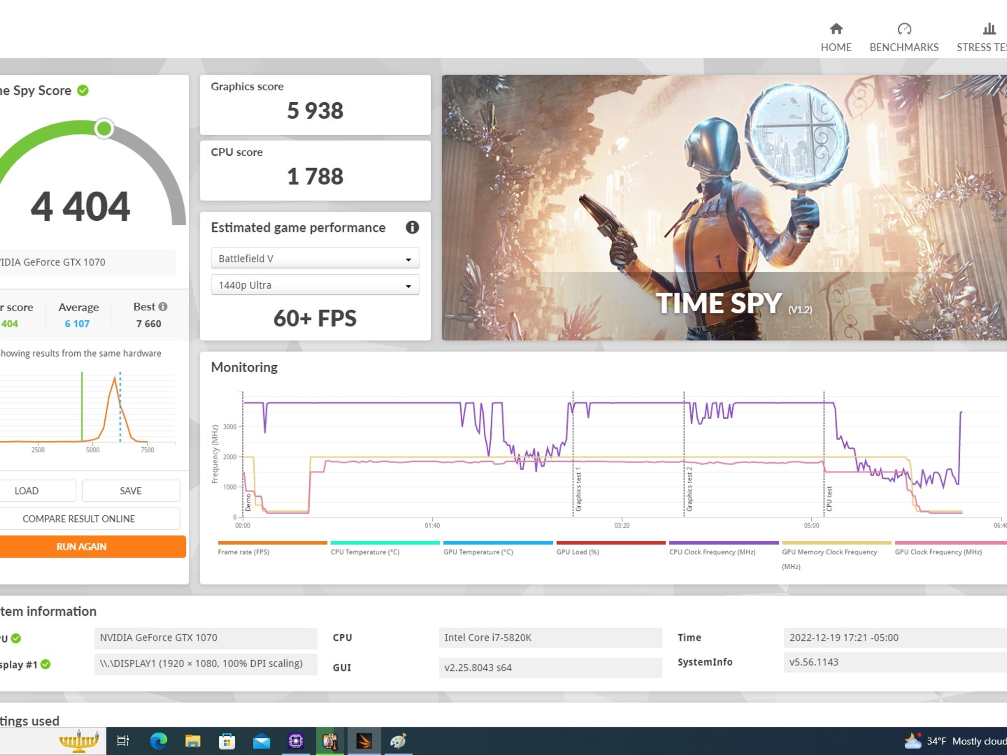 Dragonite || Gaming PC-Intel Core i7-5820K  -Nvidia GTX 1070-16GB DDR4 RAM- 512GB SSD