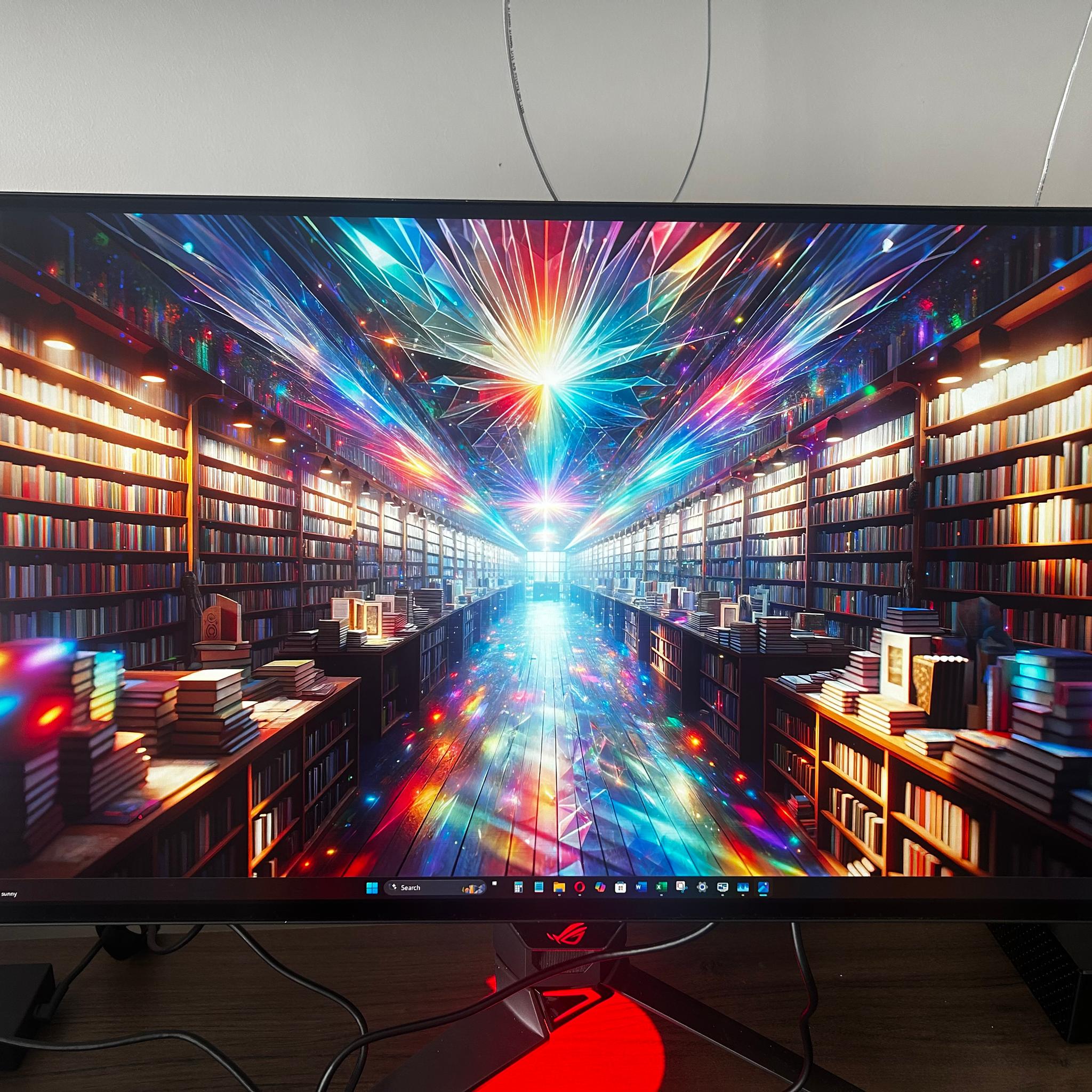 ASUS ROG 27” OLED (480hz Refresh Rate) 2K Resolution (2560x1440p) Gaming Monitor