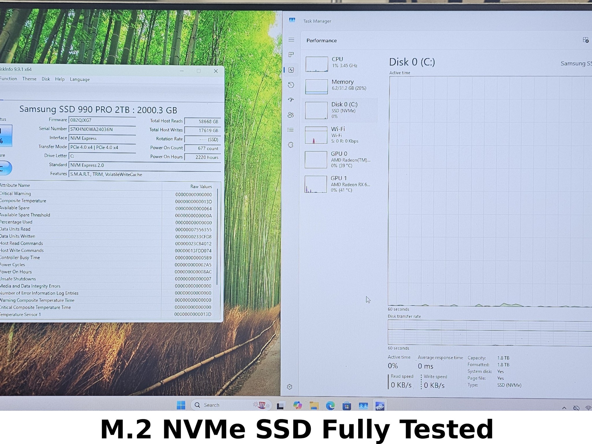 2TB NVMe M.2 SSD Samsung 990 PRO Gen4