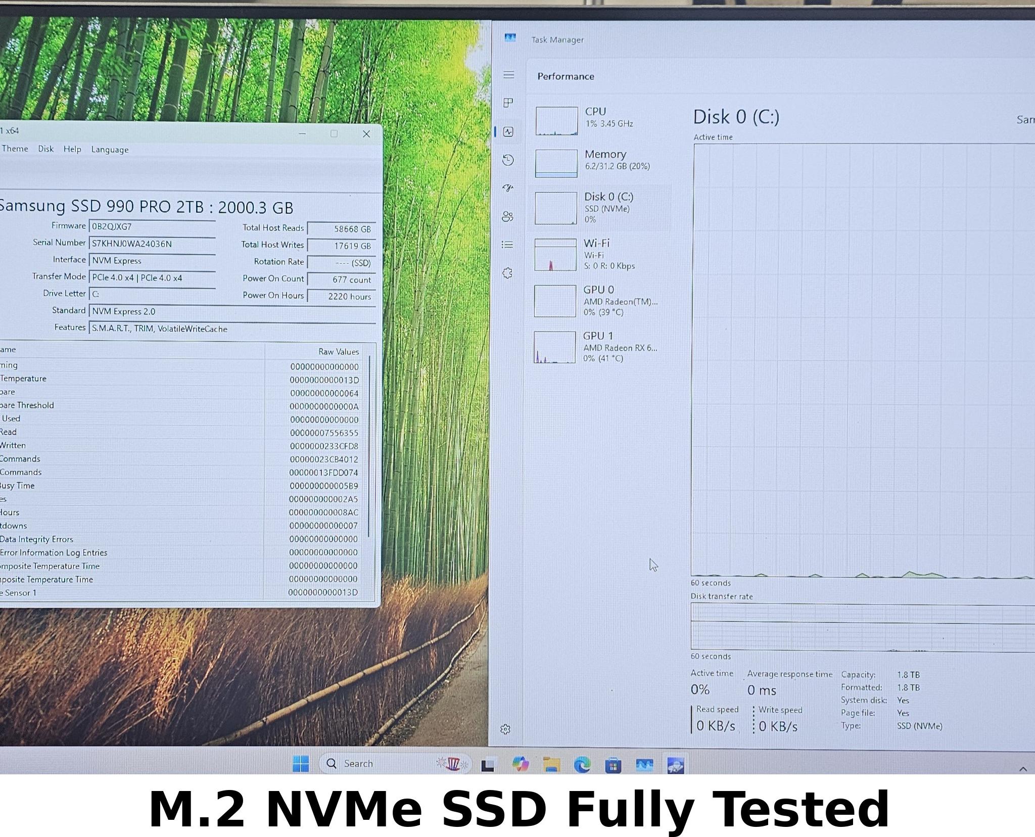 2TB NVMe M.2 SSD Samsung 990 PRO Gen4