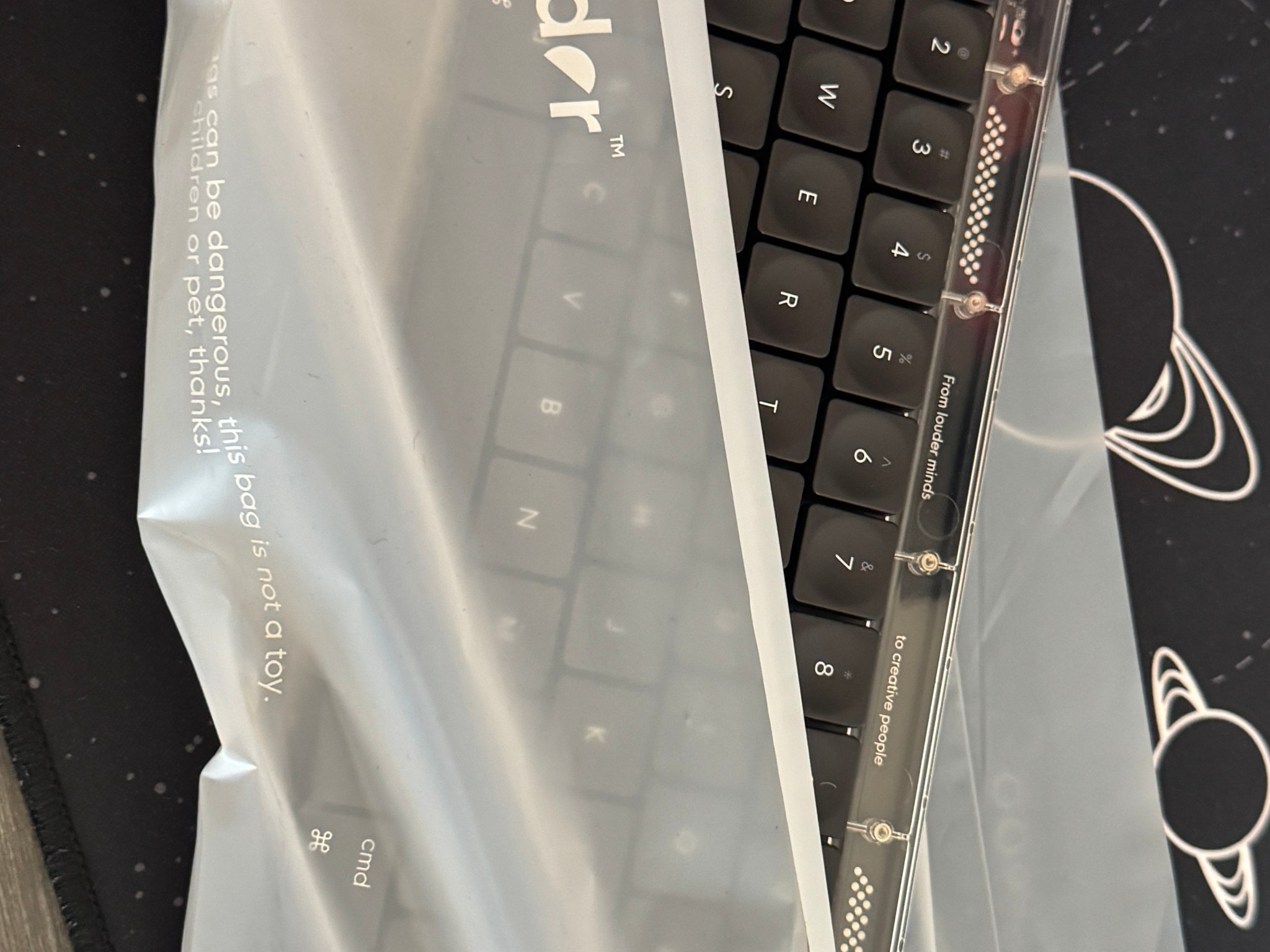 Atomic Nomad E (v1) WorkLouder Keyboard ANSI Layout