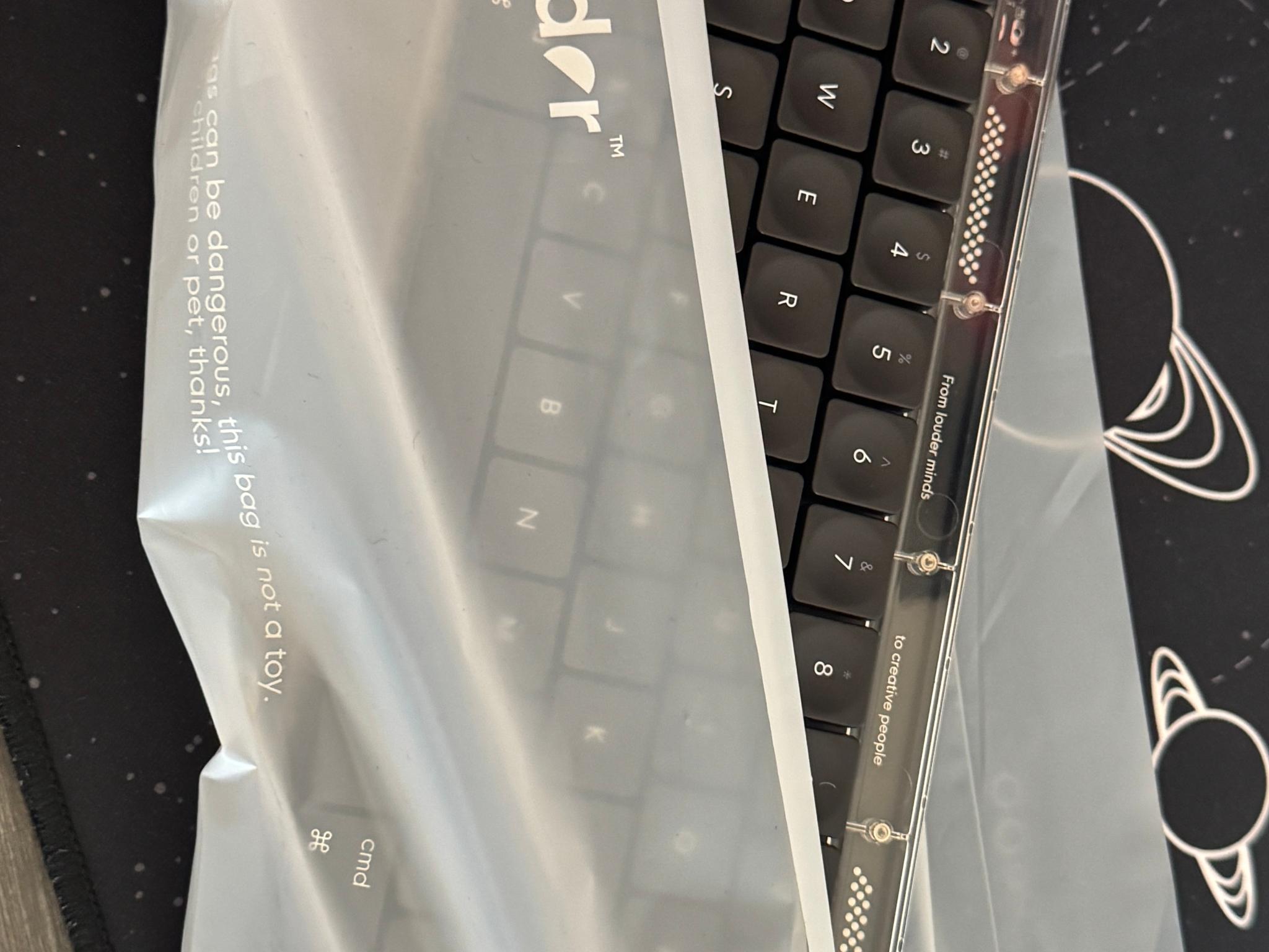 Atomic Nomad E (v1) WorkLouder Keyboard ANSI Layout