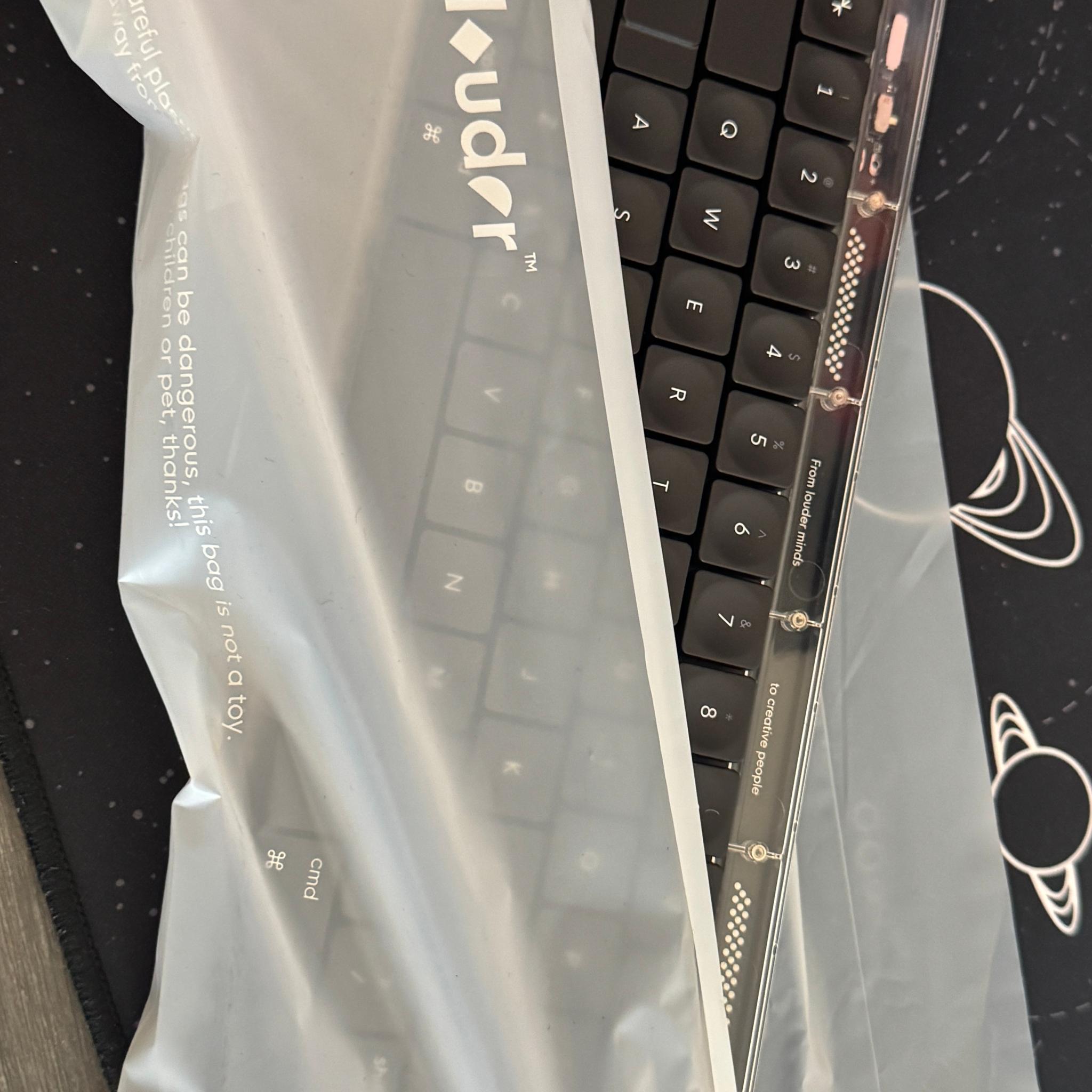 Atomic Nomad E (v1) WorkLouder Keyboard ANSI Layout