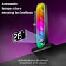 GPU Support Bracket with Temperature Display 5V 3pin Universal Height Adjustable ARGB anti sag HD