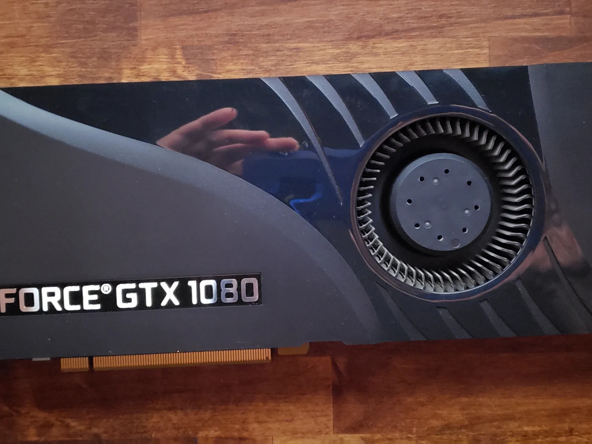 PNY GTX 1080 graphics card with 8gb gddr5x