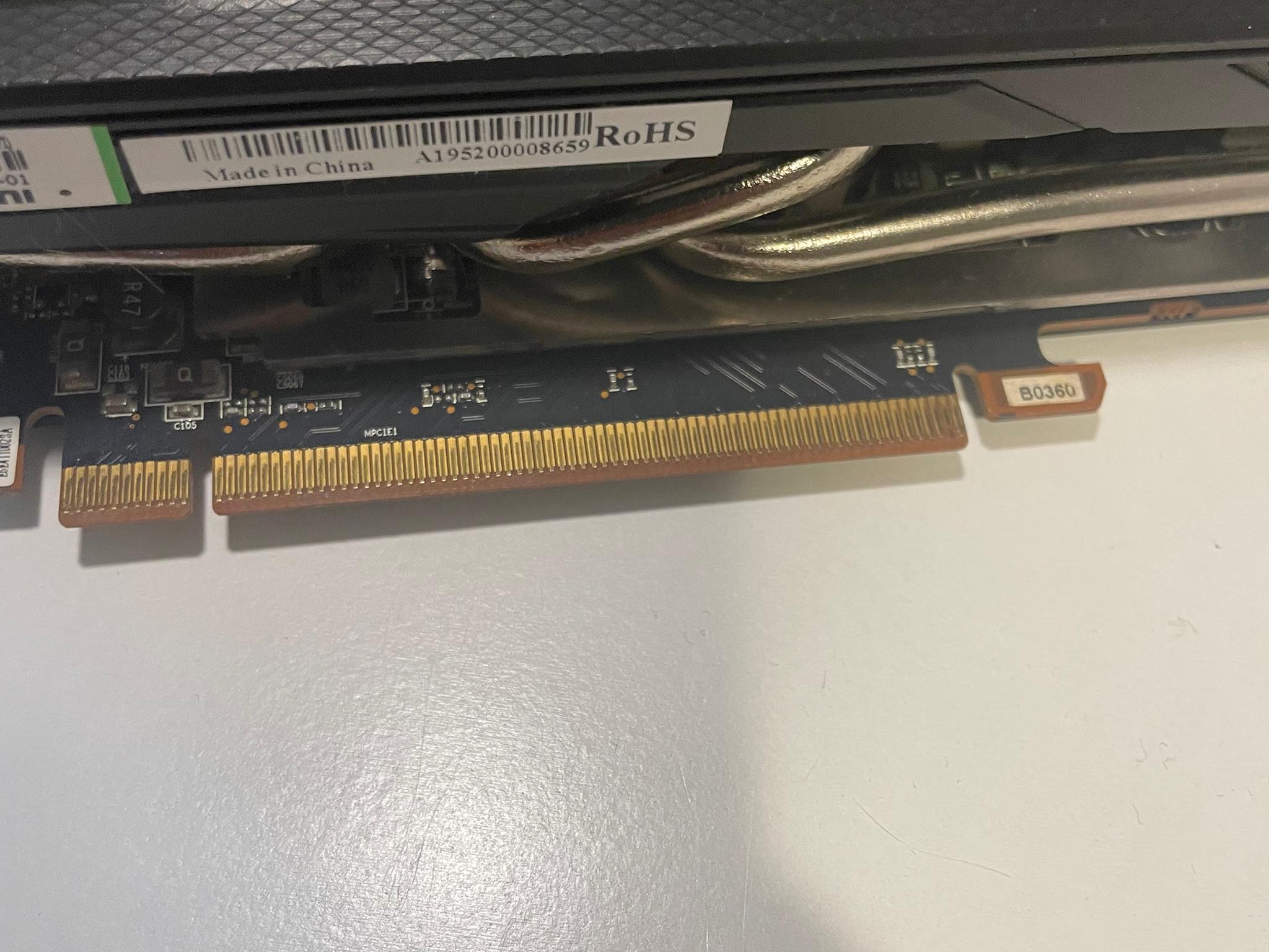 Sapphire pulse RX 5700xt 8gb and broken RX 550