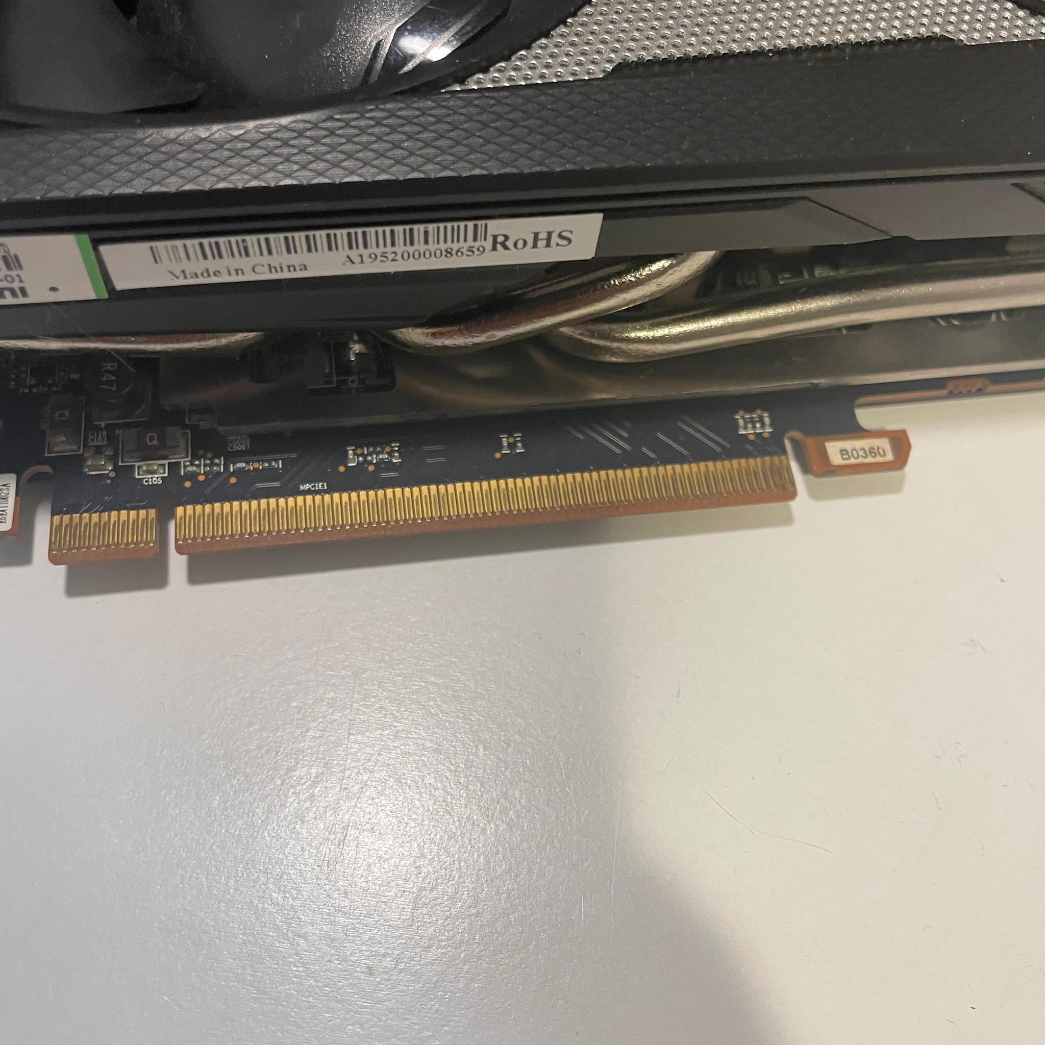 Sapphire pulse RX 5700xt 8gb and broken RX 550