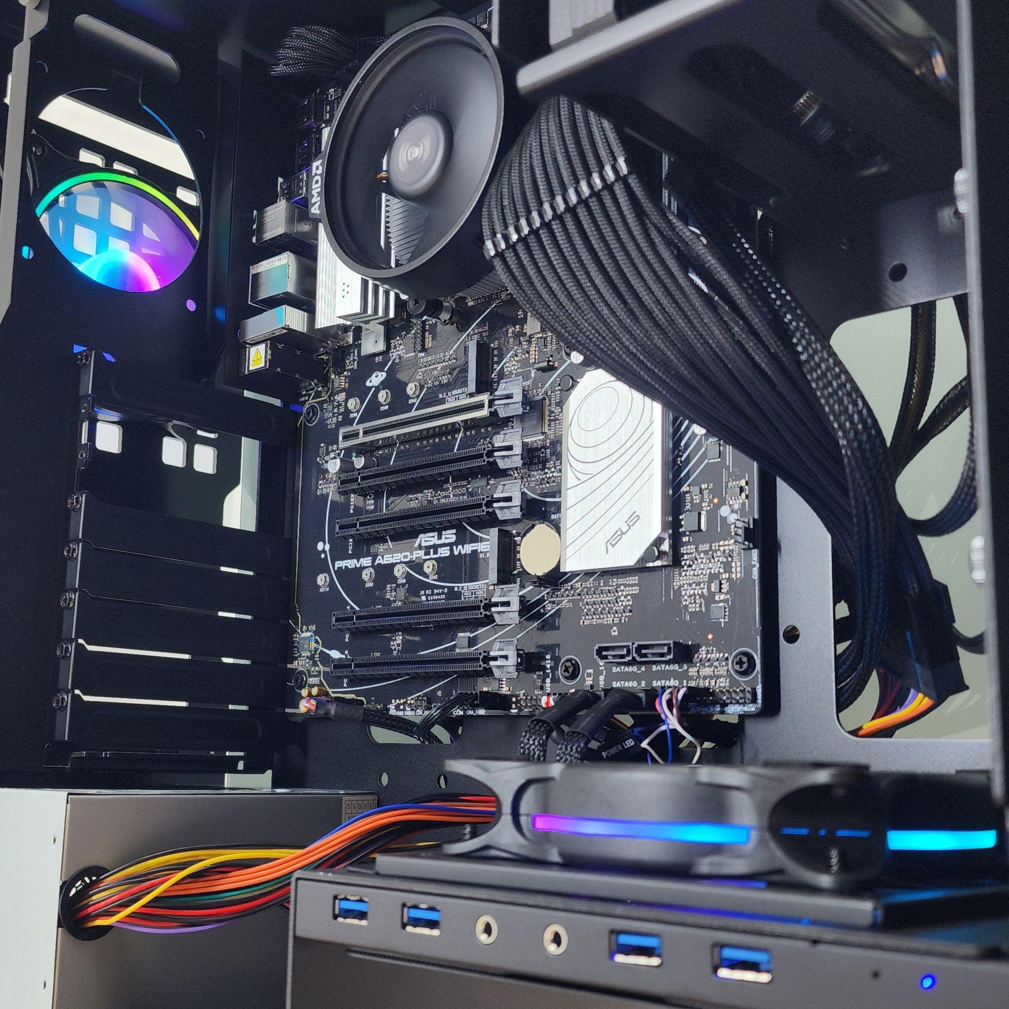 Gaming PC Ryzen 5 8500G 16GB RAM 240GB SSD + 500GB HDD Radeon Graphics  Windows 11 Computer