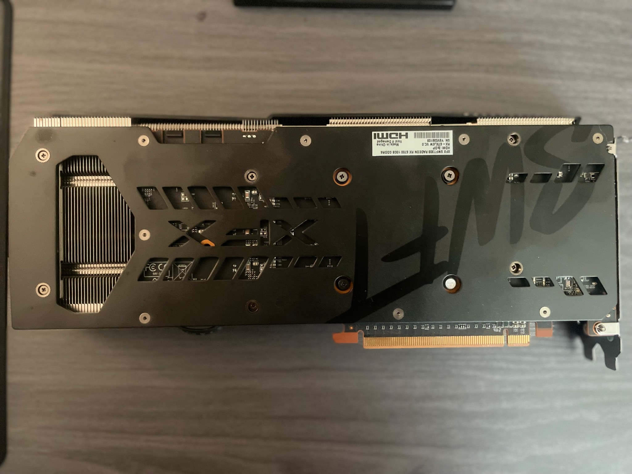 XFX AMD Radeon RX 6700 Gaming 10GB Graphics Card GPU Used