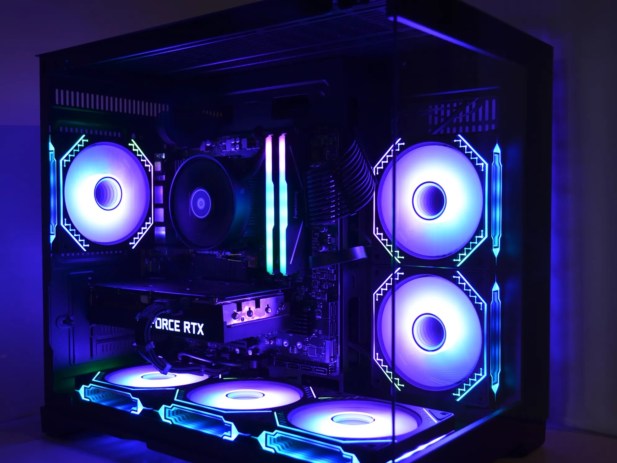 👾Dark knight⚔️ RTX 3060Ti - Ryzen 5 5500 - 1tb NVMe SSd - 16gb 3600Mhz RAM