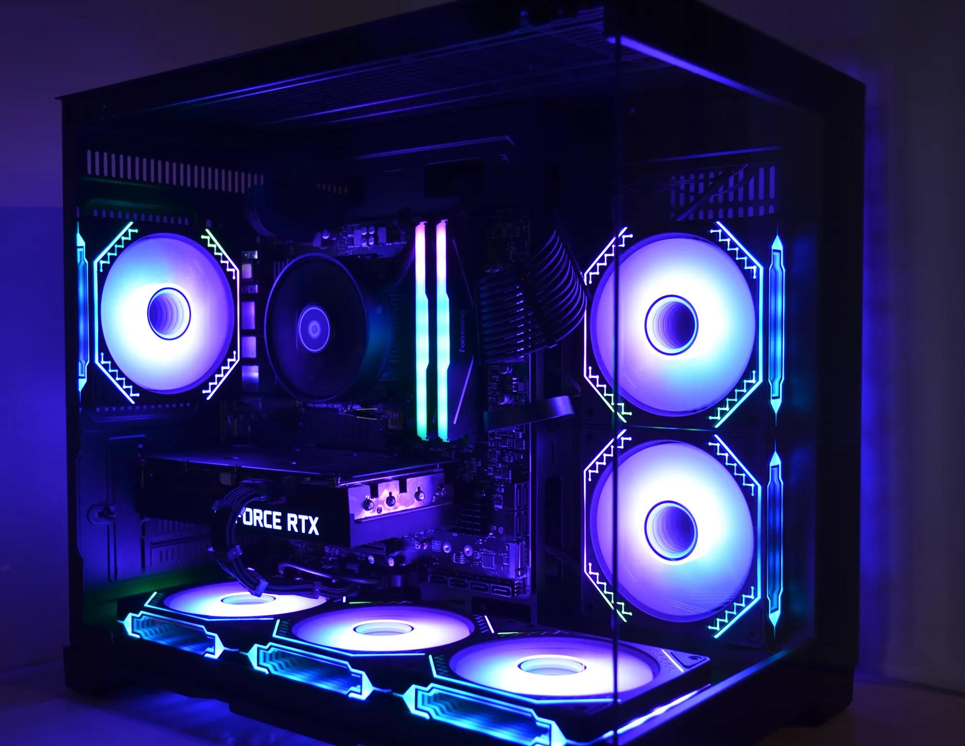 👾Dark knight⚔️ RTX 3060Ti - Ryzen 5 5500 - 1tb NVMe SSd - 16gb 3600Mhz RAM