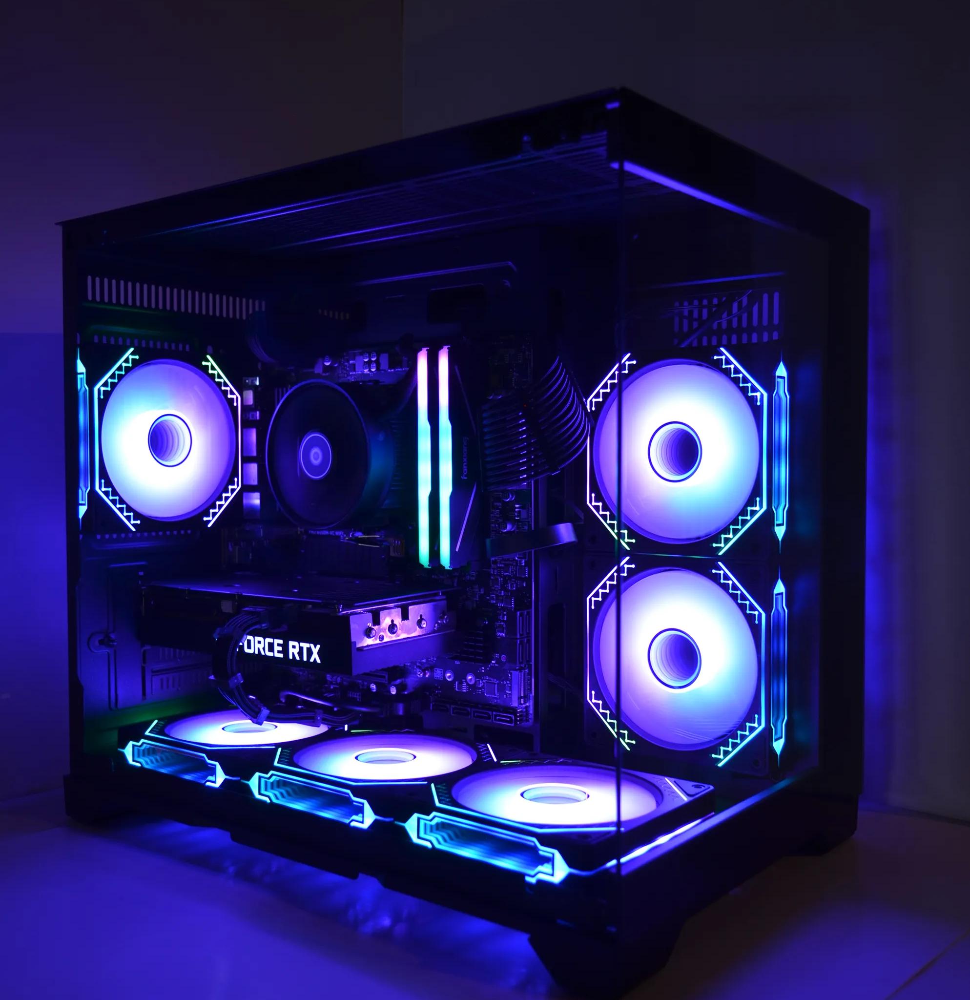 👾Dark knight⚔️ RTX 3060Ti - Ryzen 5 5500 - 1tb NVMe SSd - 16gb 3600Mhz RAM