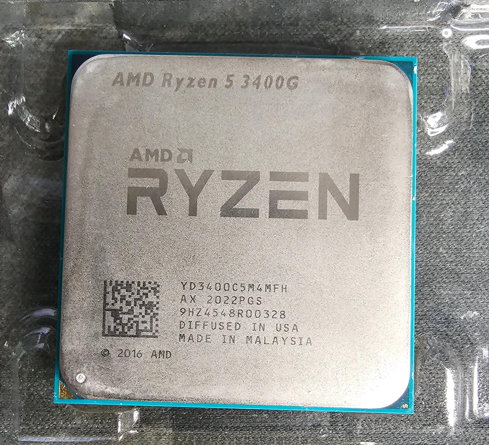AMD Ryzen 5 3400G